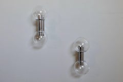 Pareja de lámparas de pared, años 60