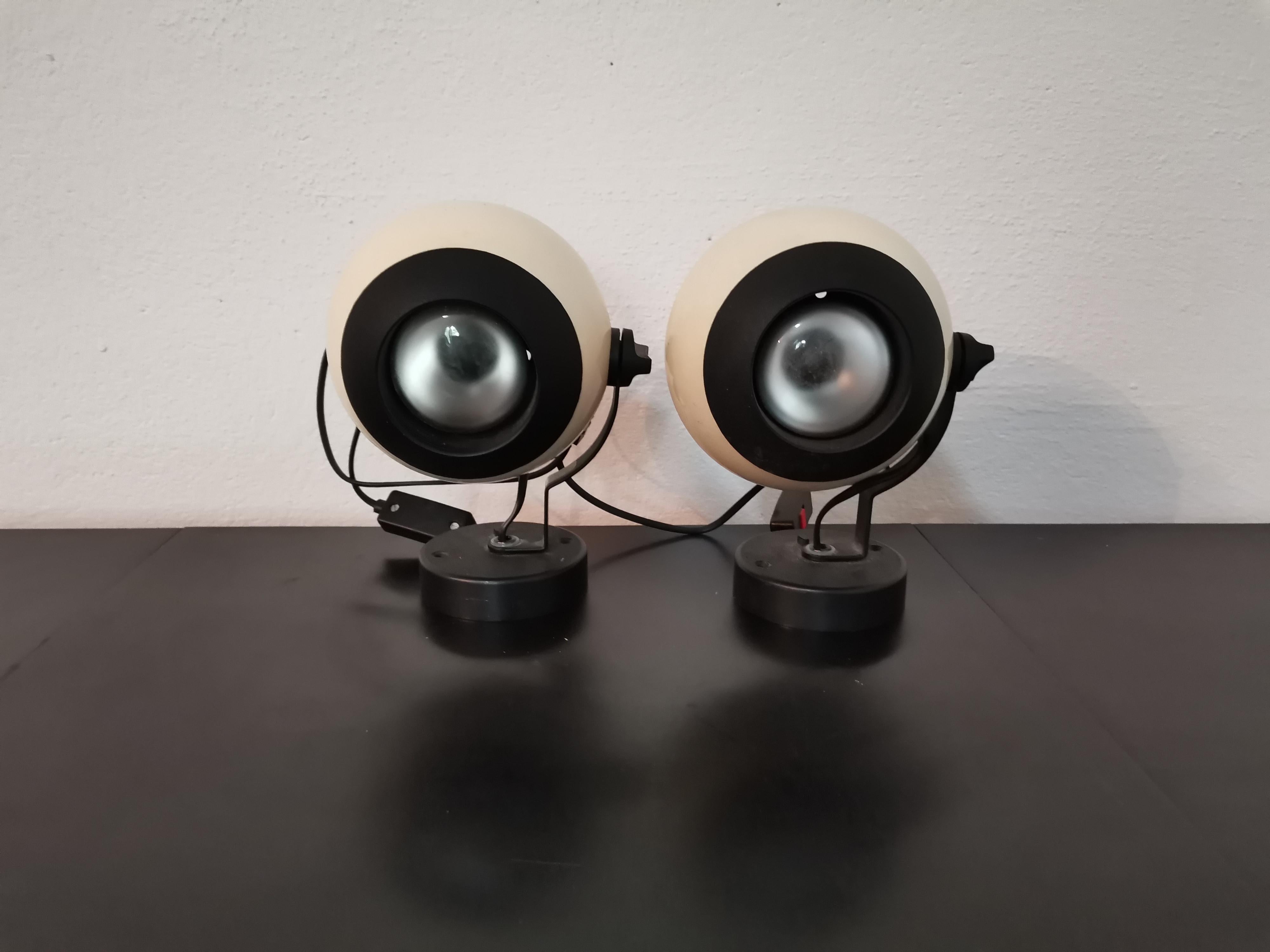 Pair of Wall Lamps, 1970s For Sale 1
