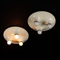 Pair of Wall Lamps Artemide Triteti ABS, Italy, 1970s