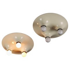Pair of Wall Lamps Artemide Triteti ABS, Italy, 1970s