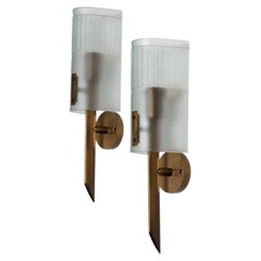 Pair of Wall Lamps by Angelo Lelii for Arredoluce, Italy, 1950s