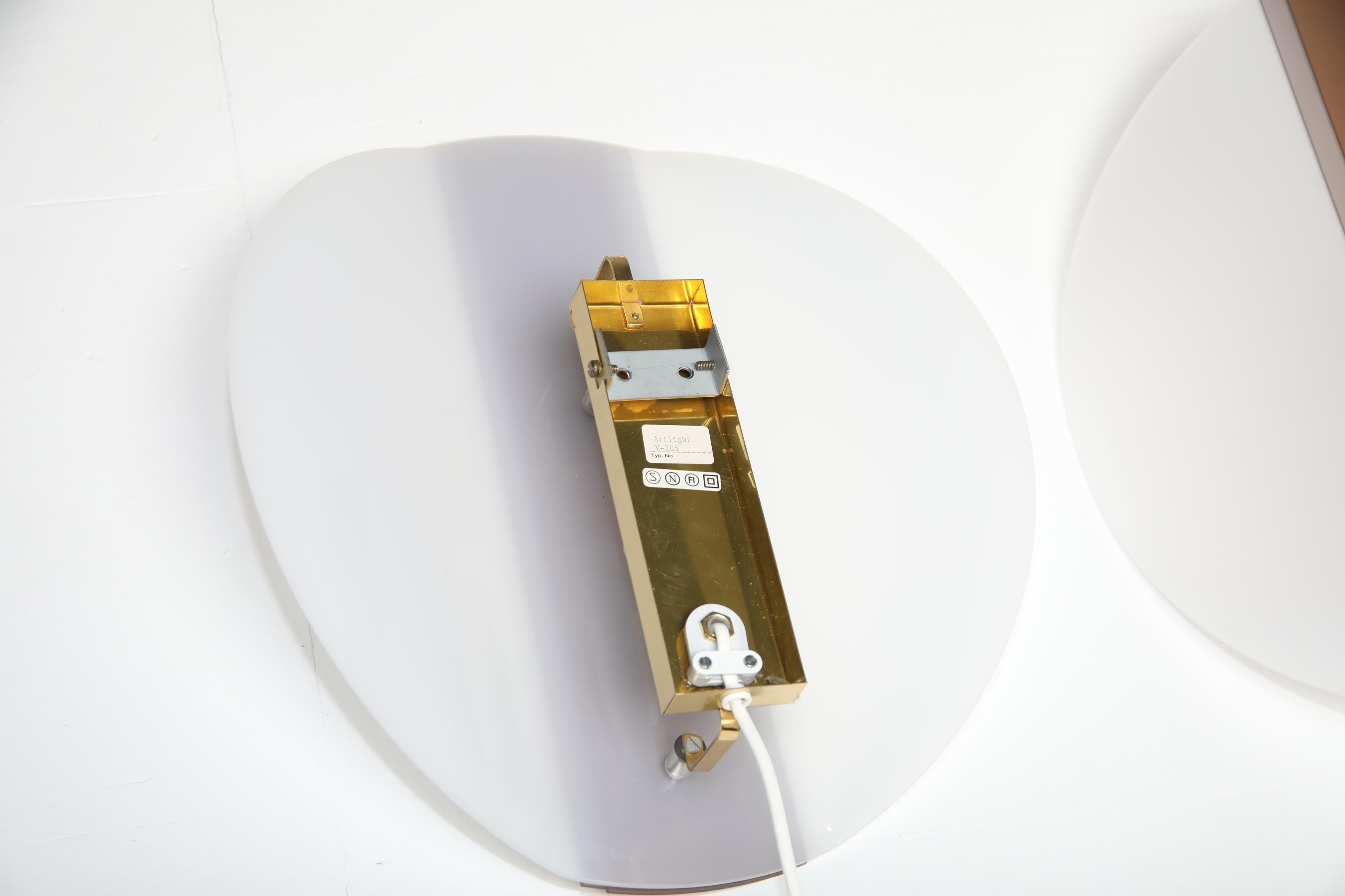 Fin du 20e siècle Pair of Wall Lamps by Artlight Design, 1980s en vente