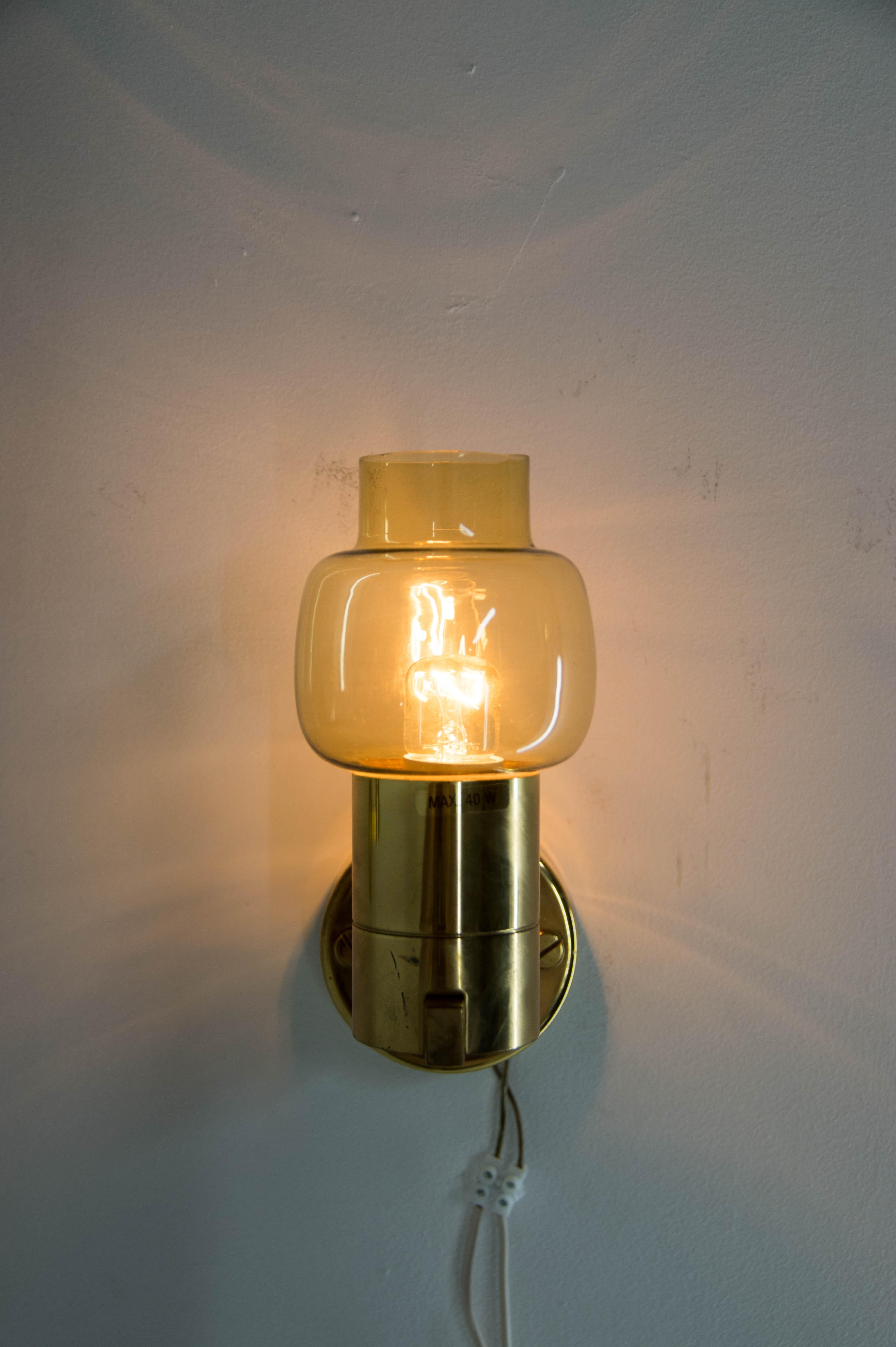 Set of  3 Wall Lamps by Hans-Agne Jakobsson, 1970s 3