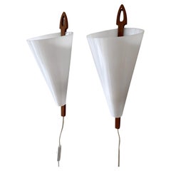 Vintage Pair of Wall lamps by Hans-Agne Jakobsson