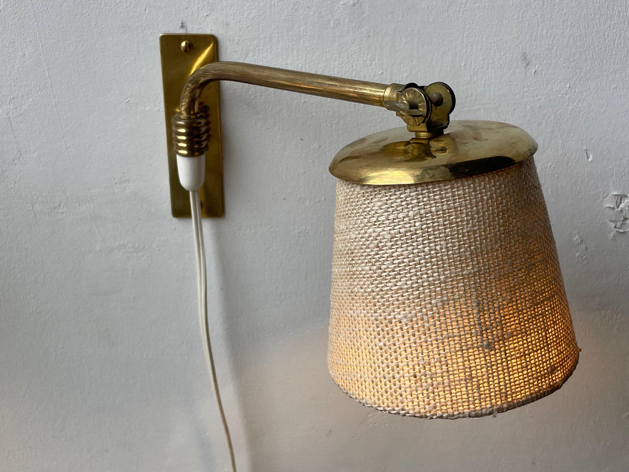 Finnish Pair of Wall Lamps by Itsu Finland For Sale