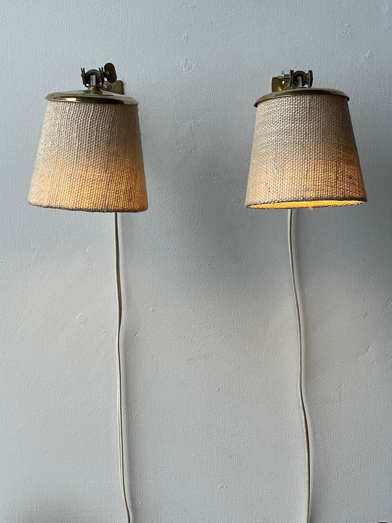 Pair of Wall Lamps by Itsu Finland For Sale 1