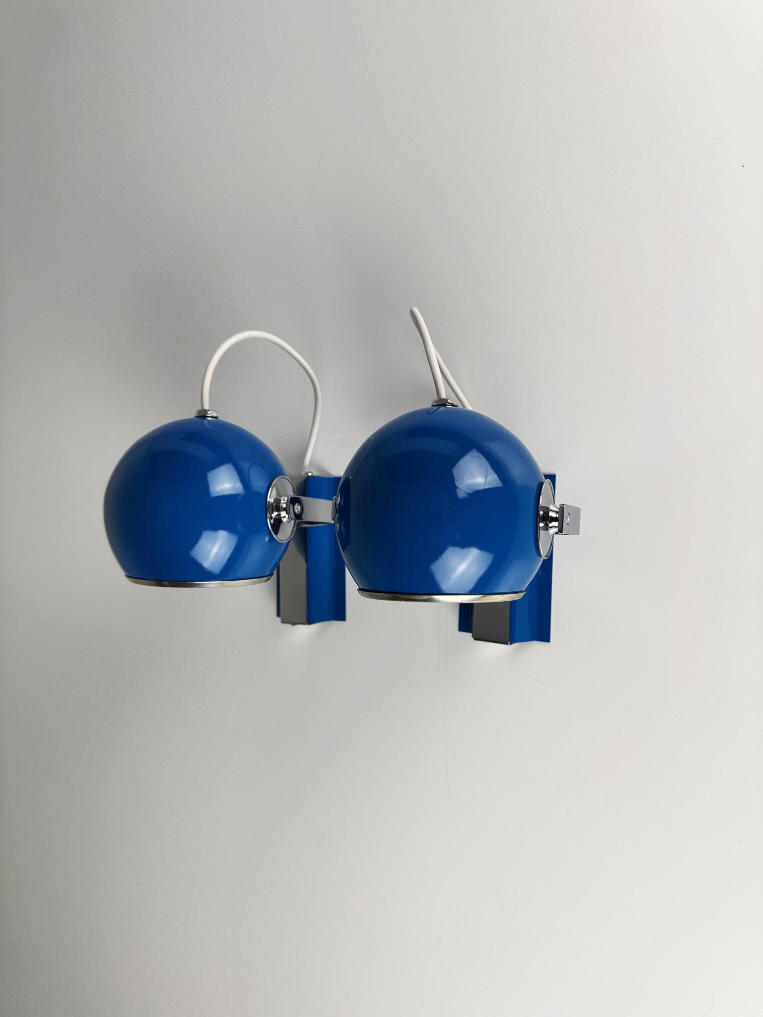 Spagnolo Coppia di lampade da parete di Marca, anni '70, Spagna - A Space Ane Design in vendita