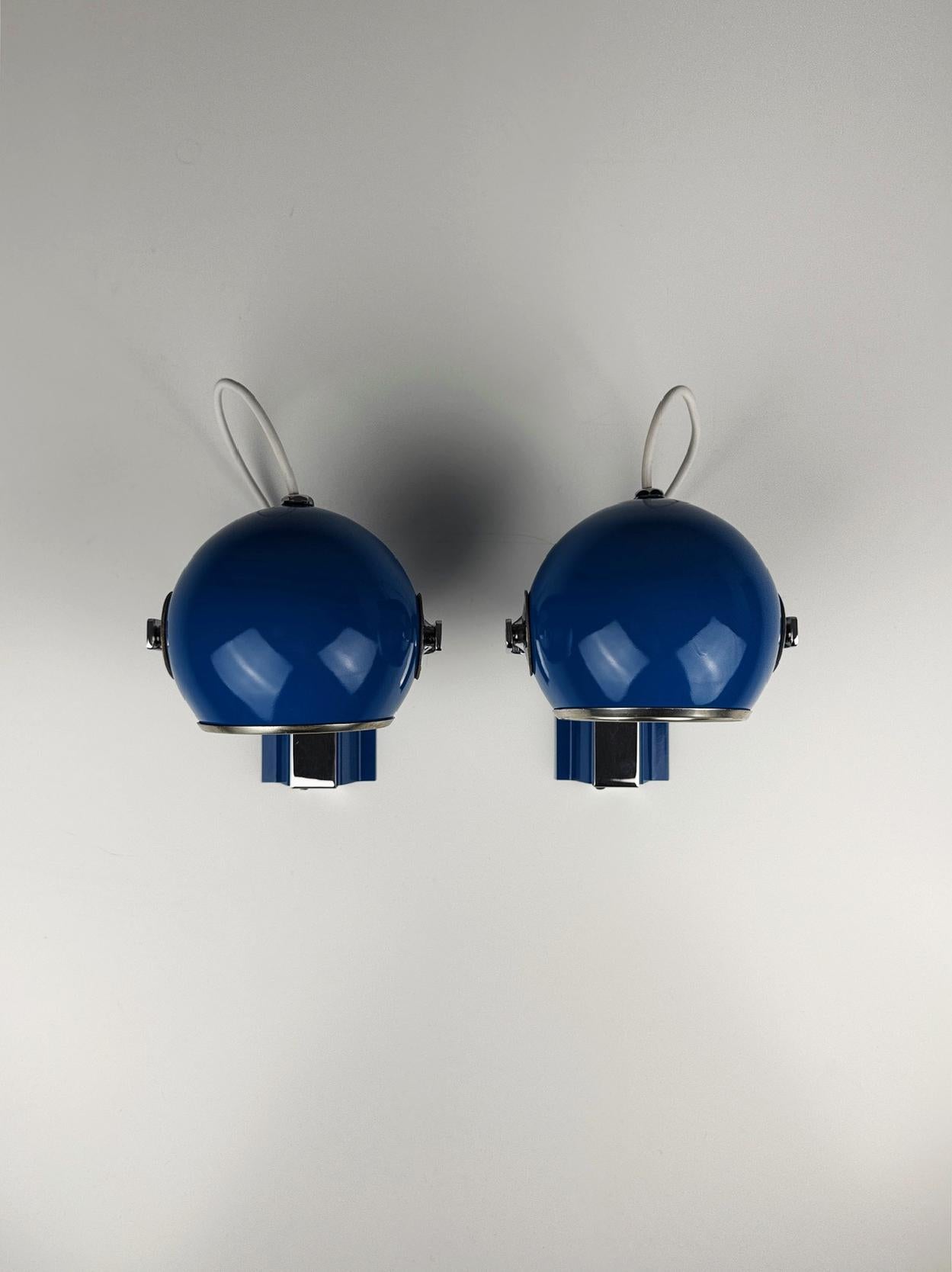 Coppia di lampade da parete di Marca, anni '70, Spagna - A Space Ane Design In condizioni buone in vendita a BARCELONA, ES