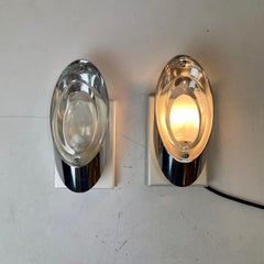 Pair of Wall Lamps by Oscar Torlasco for Stilkronen, Italy, 1970s