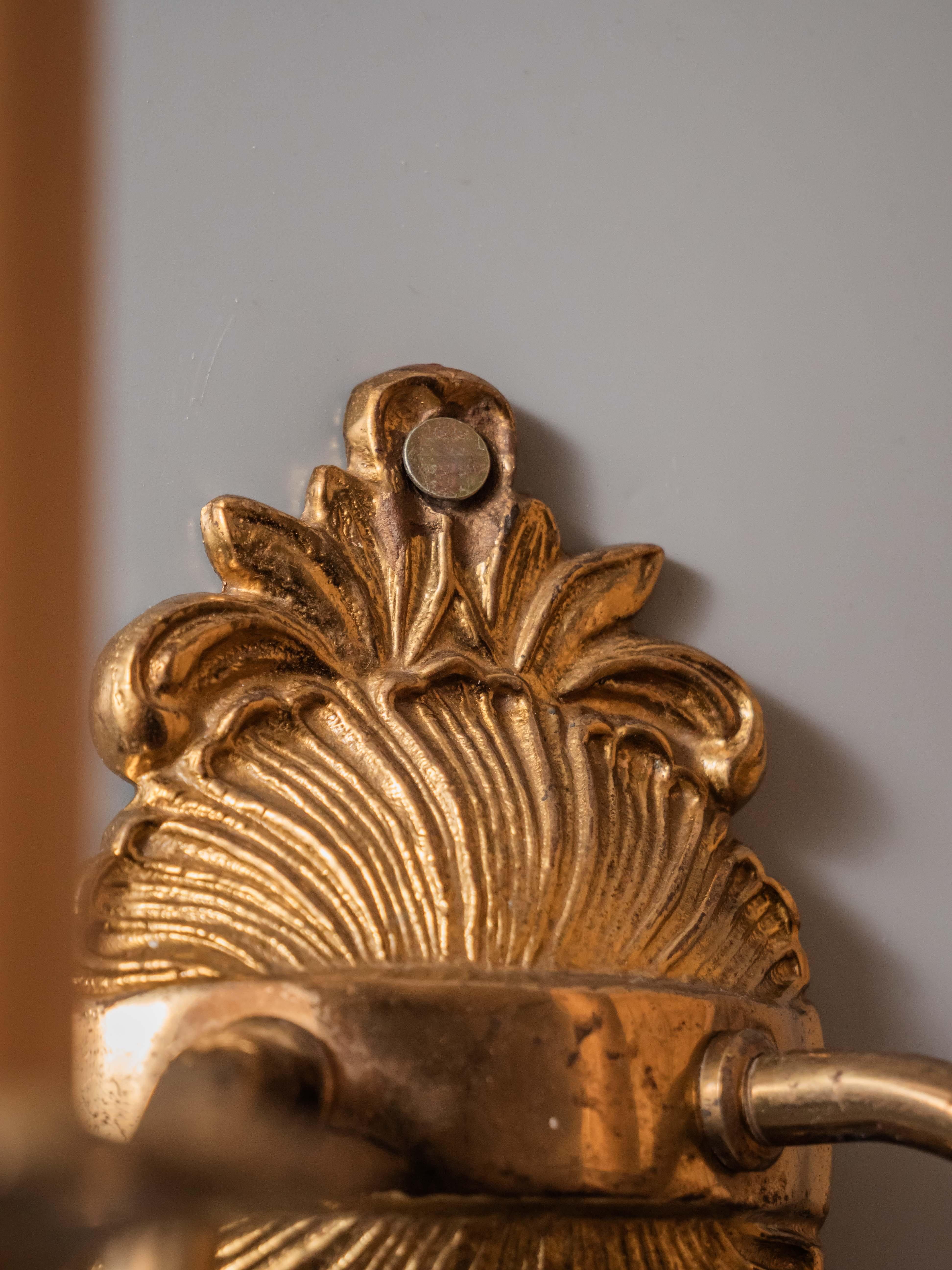 Pair of wall lamps, height 22 cm For Sale 3