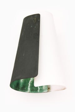 Pair of Wall Lamps in Copper and Plexiglass by Hans Bergström, 1940s
