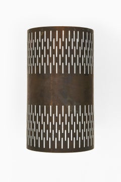 Paar Wandlampen aus Kupfer von Hans Bergström, 1940er Jahre