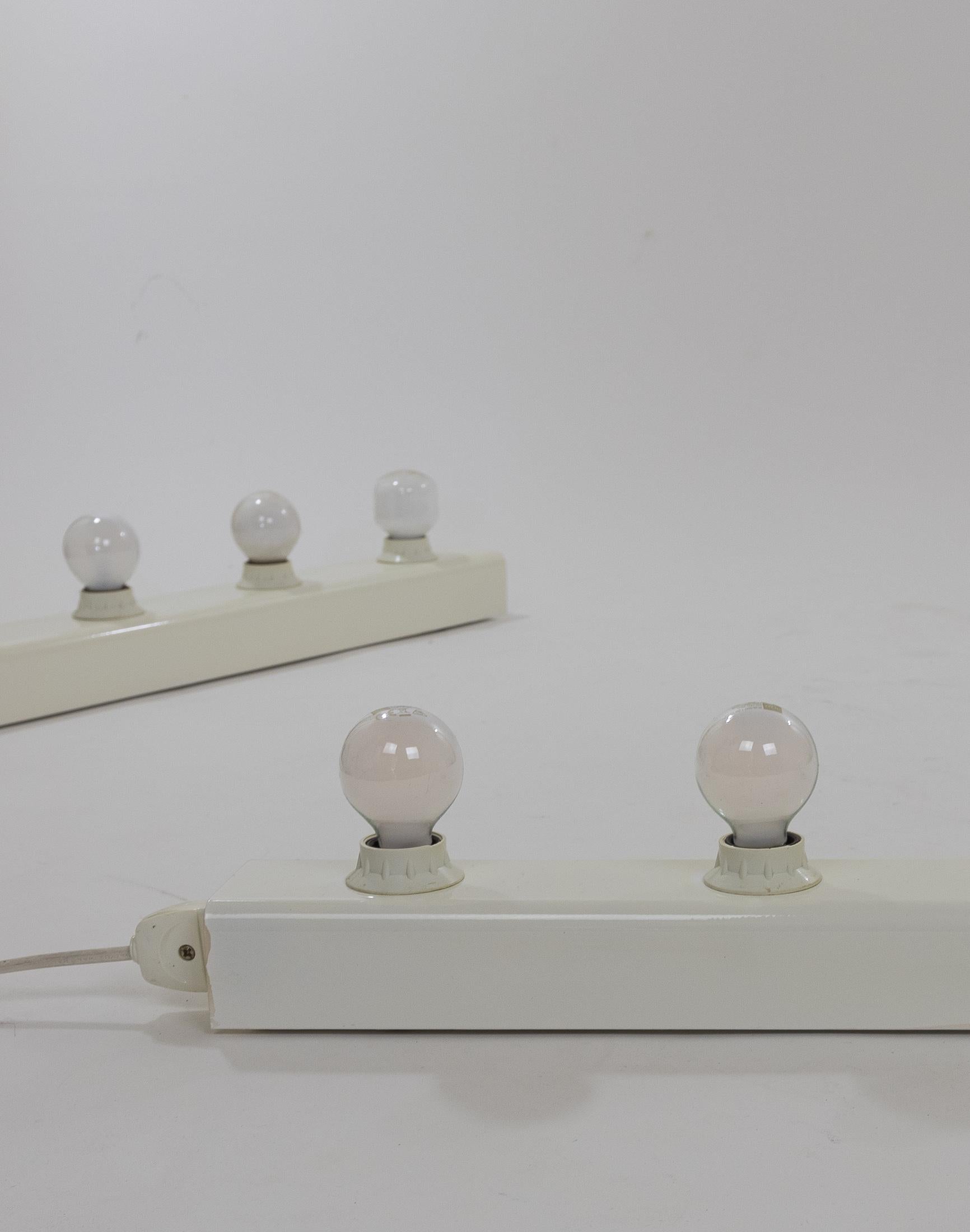 Pareja de lámparas de pared Model 50 de Gino Sarfatti para Arteluce, 1968 Italiano en venta