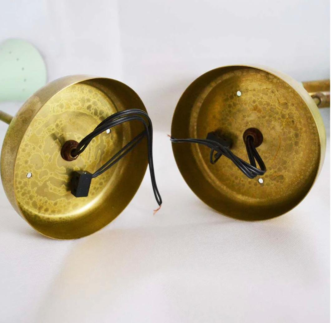 Pair of Wall Lamps Top Vintage 1980s, Design In Good Condition For Sale In Foggia, FG