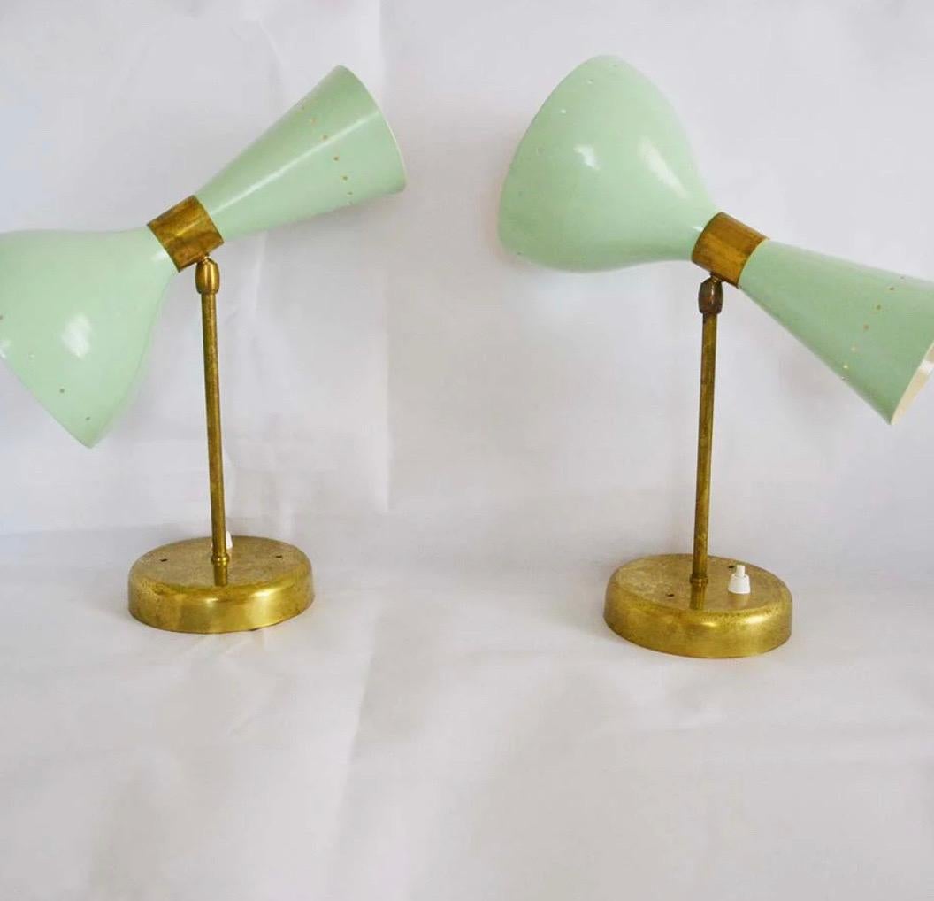 Late 20th Century Pair of Wall Lamps Top Vintage 1980s, Design For Sale