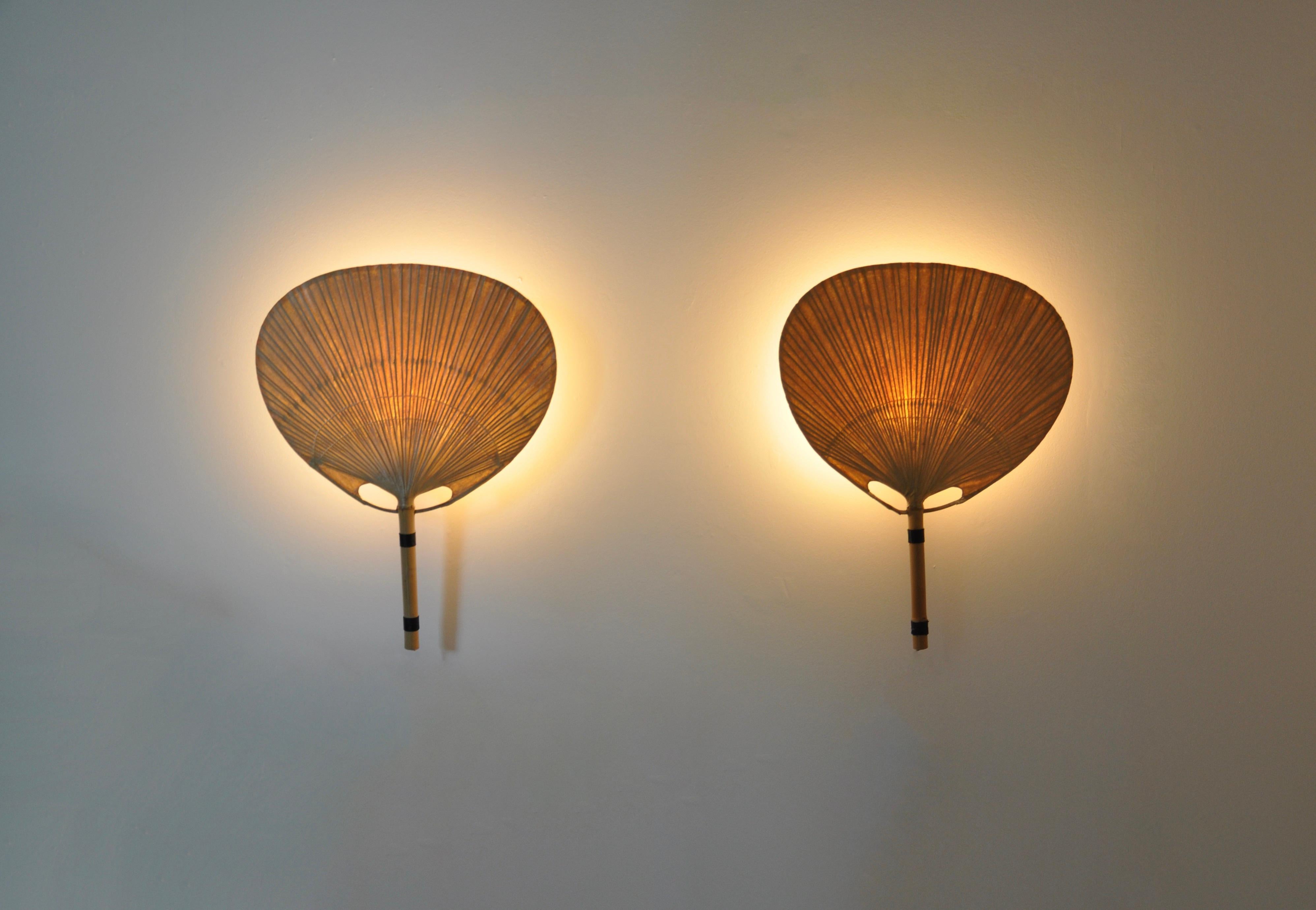 Mid-Century Modern Pair of Wall Lamps 