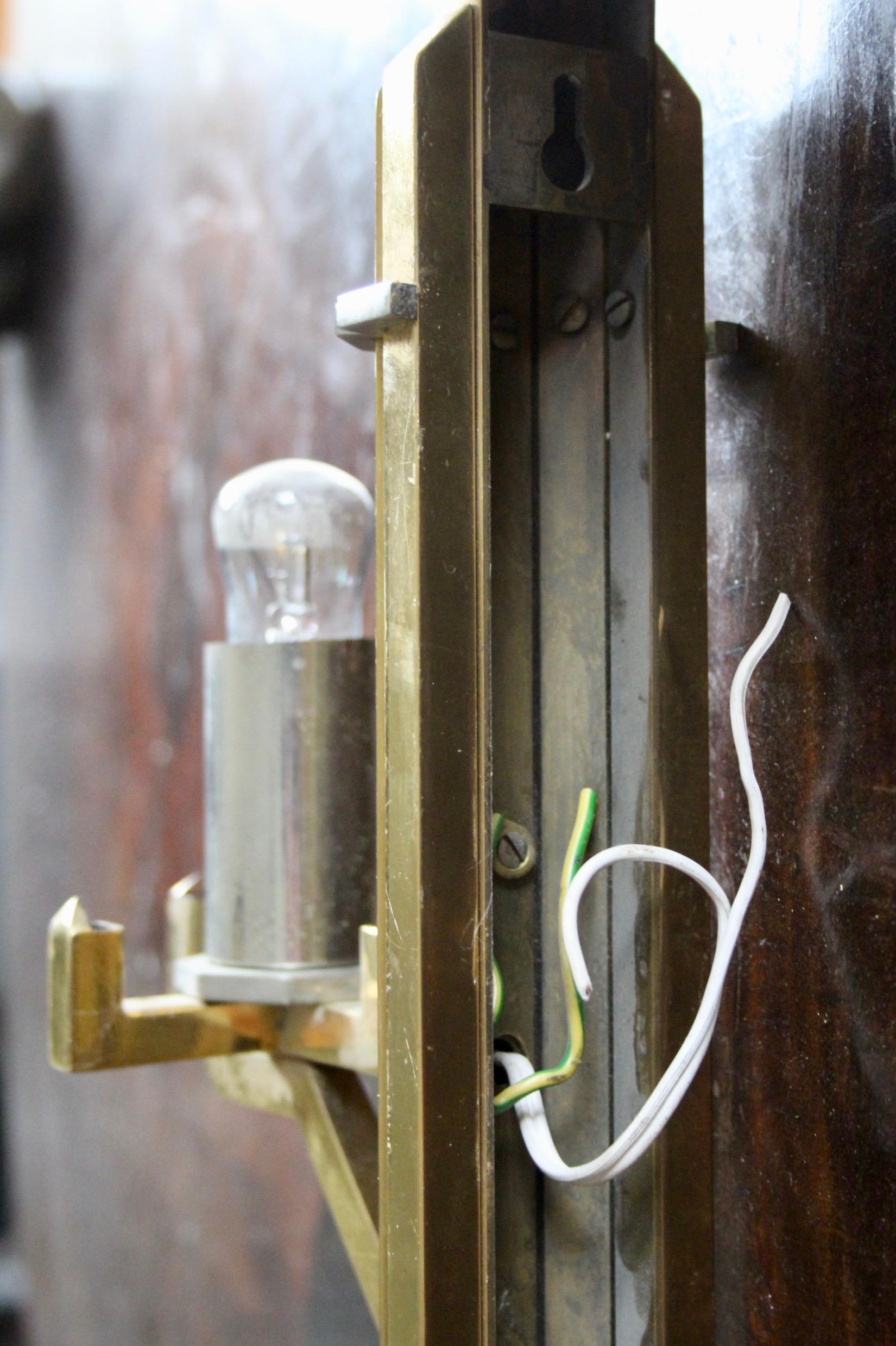Par de apliques de pared Metal en venta