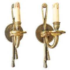 Pair of Wall Lights and Sconces Louis XVI Style France Early 20th Century