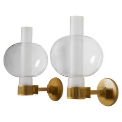 Vintage Pair of Wall Lights, Anonymous, Sweden, 1950's