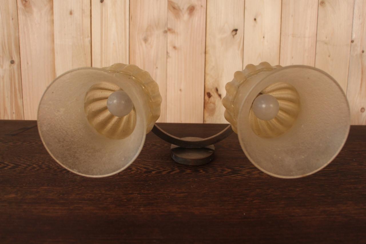 20th Century Pair of Wall Lights by André Arbus and Veronese 'Possibility 3 Pairs'