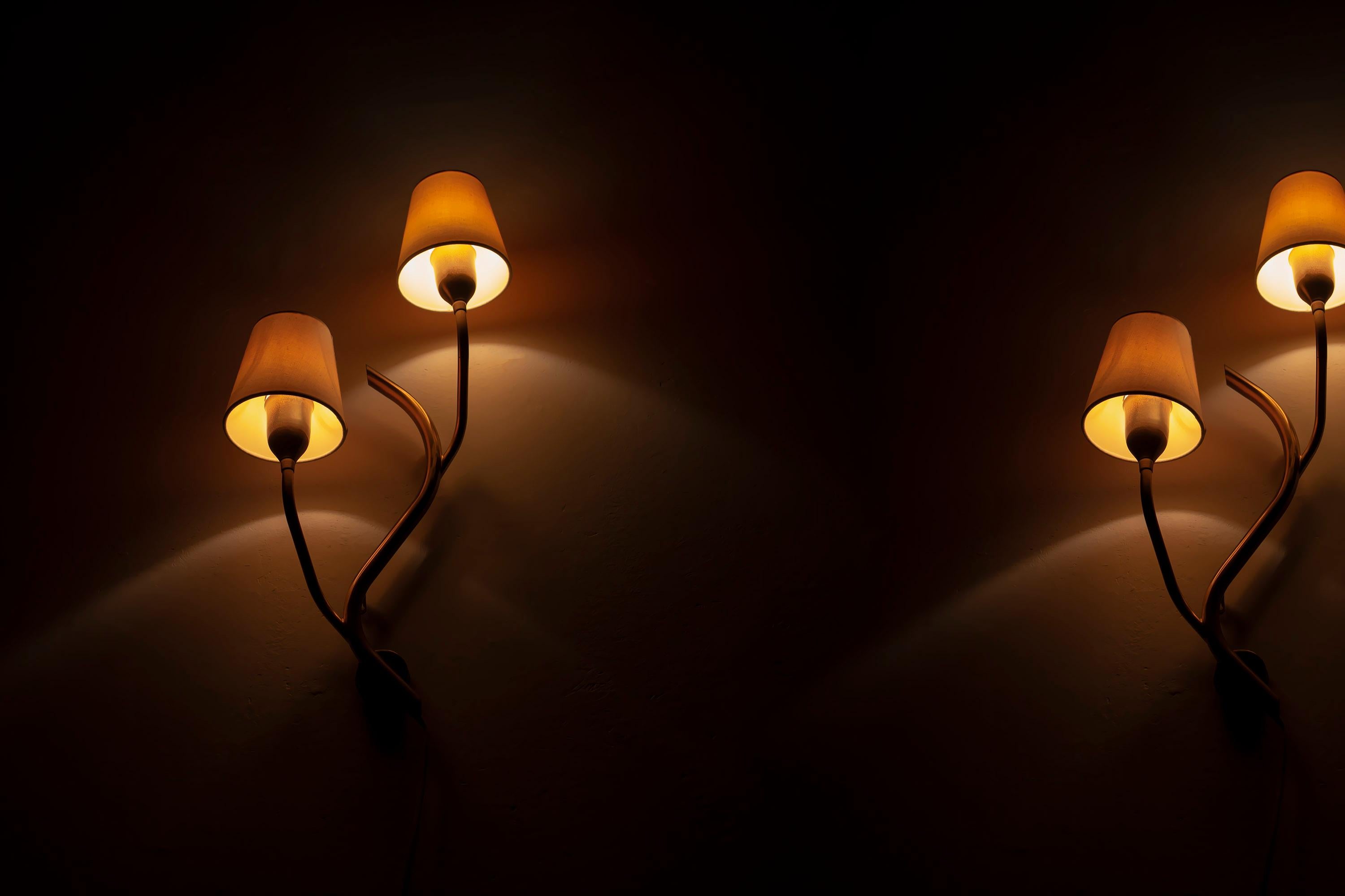 Pair of Wall Lights by Astra, Norway, 1960s 2