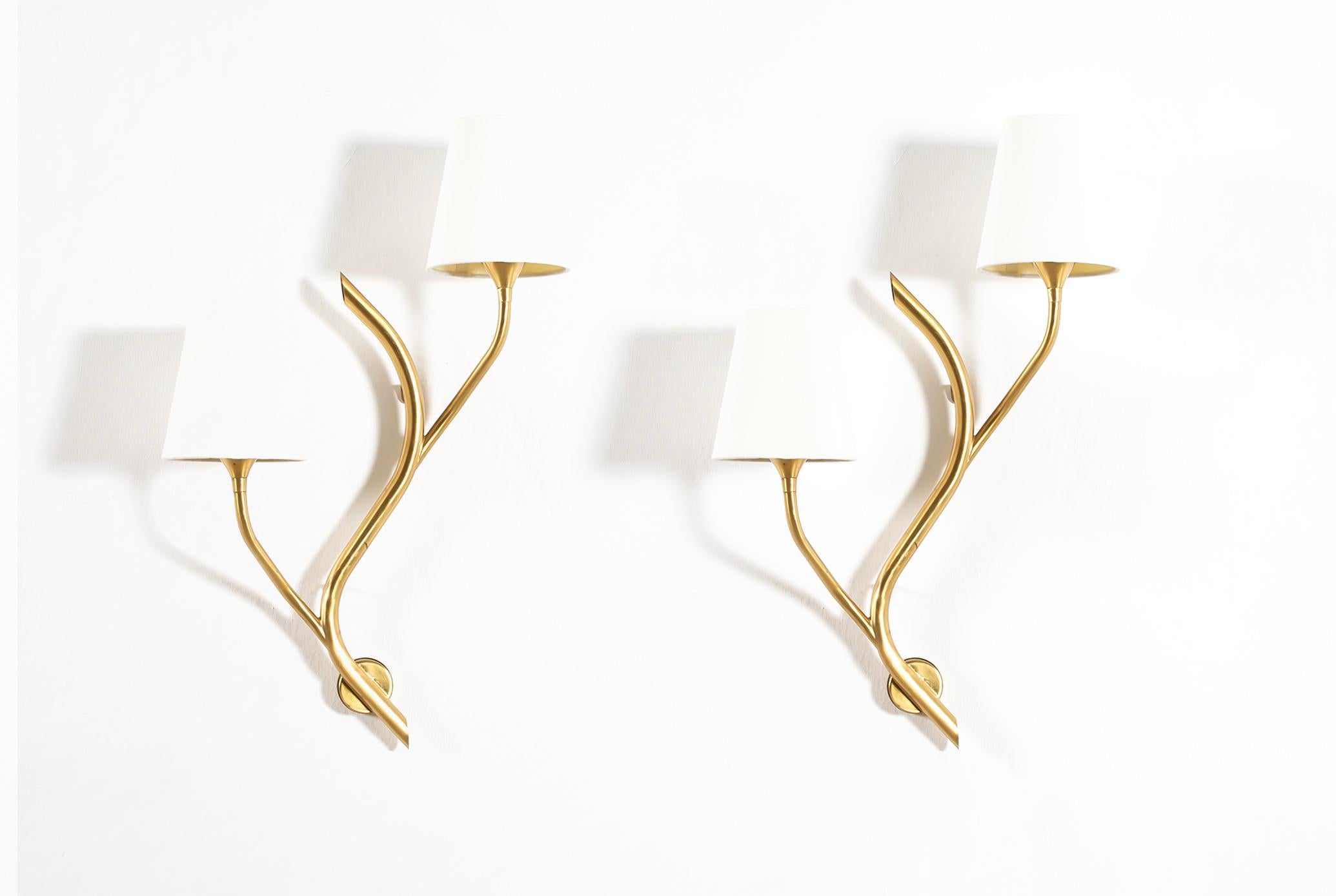 Norwegian Pair of Wall Lights by Astra, Norway, 1960s For Sale