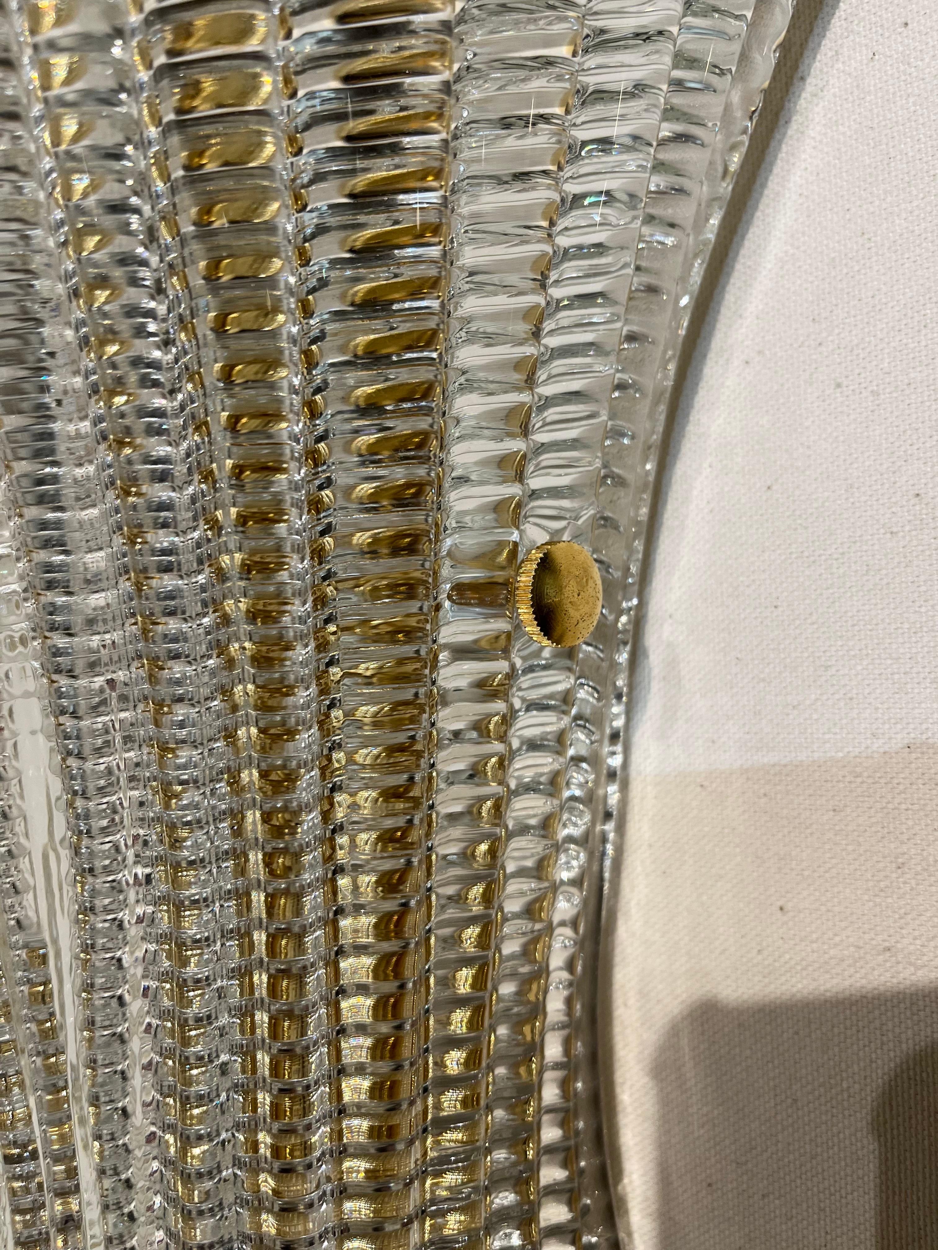 Altro Pair of wall lights by Barovier & Toso in vendita