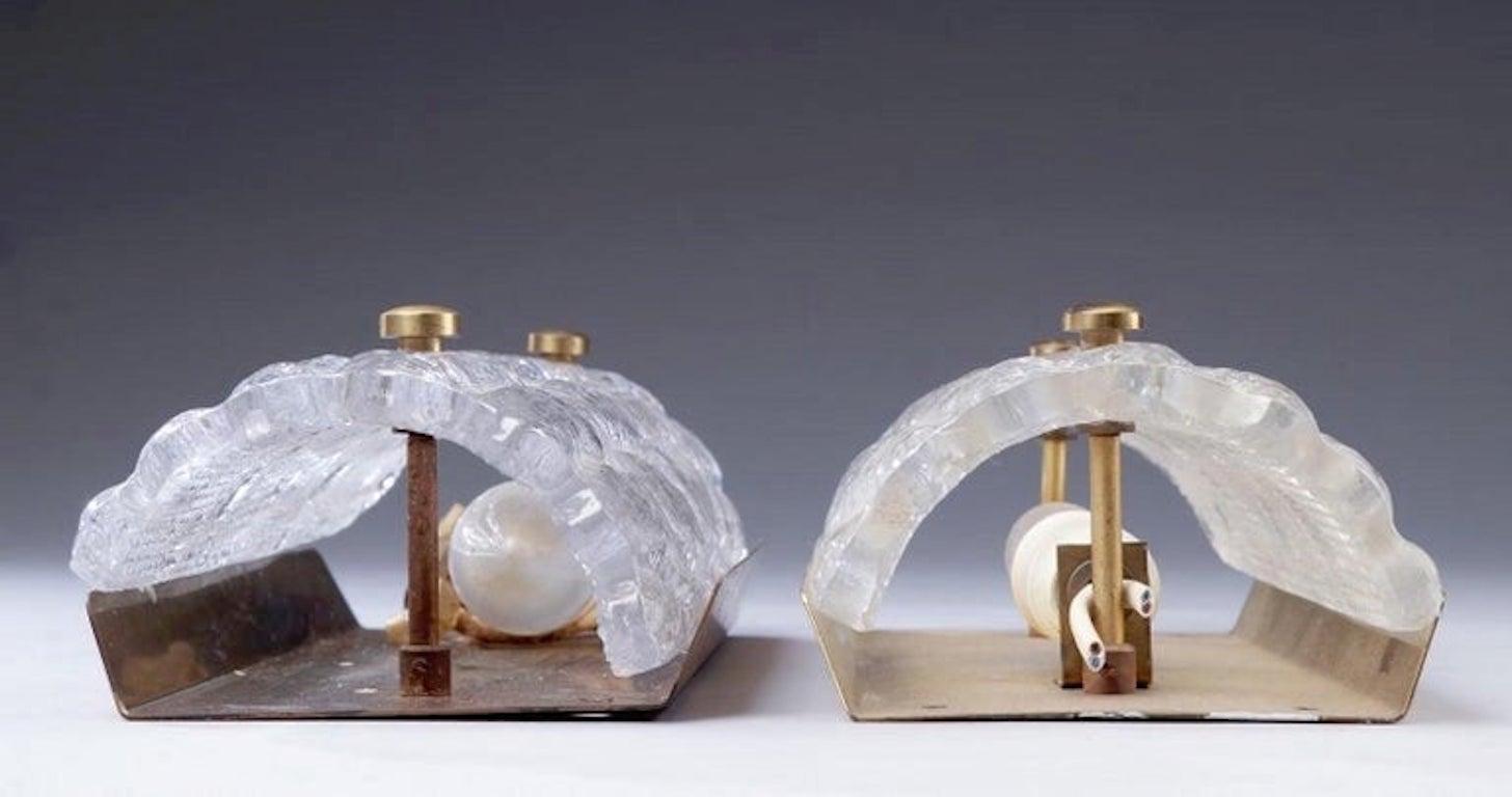 Swedish Pair of Wall Lights by Carl Fagerlund For Sale