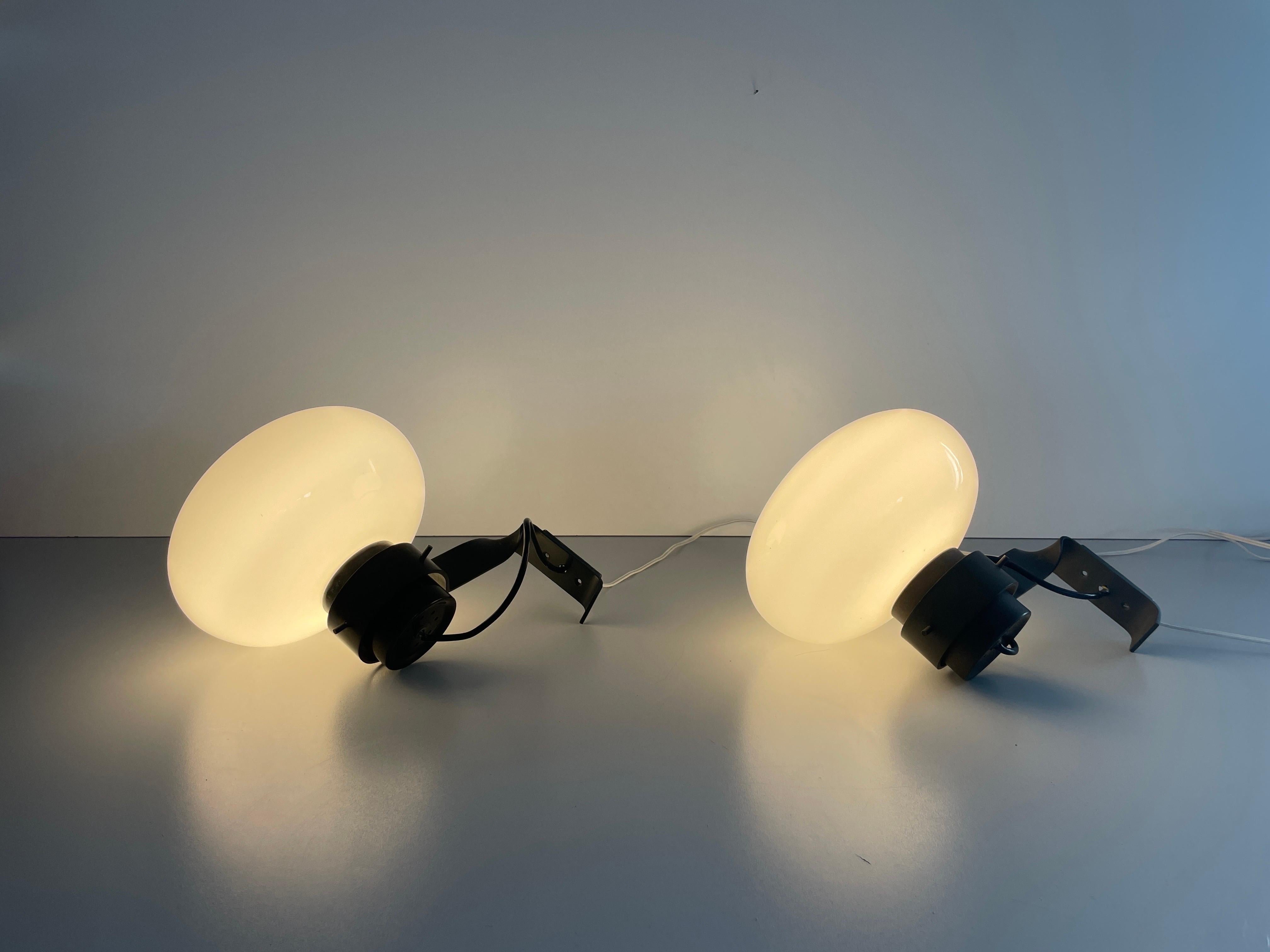 Coppia di applique di Elio Martinelli per Martinelli Luce, anni '70, Italia in vendita 7