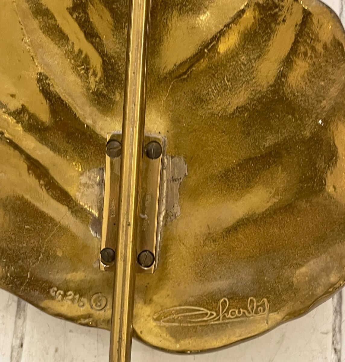 Français Paire d'appliques de la Maison Charles, France, années 1970 - 2 paires disponibles en vente