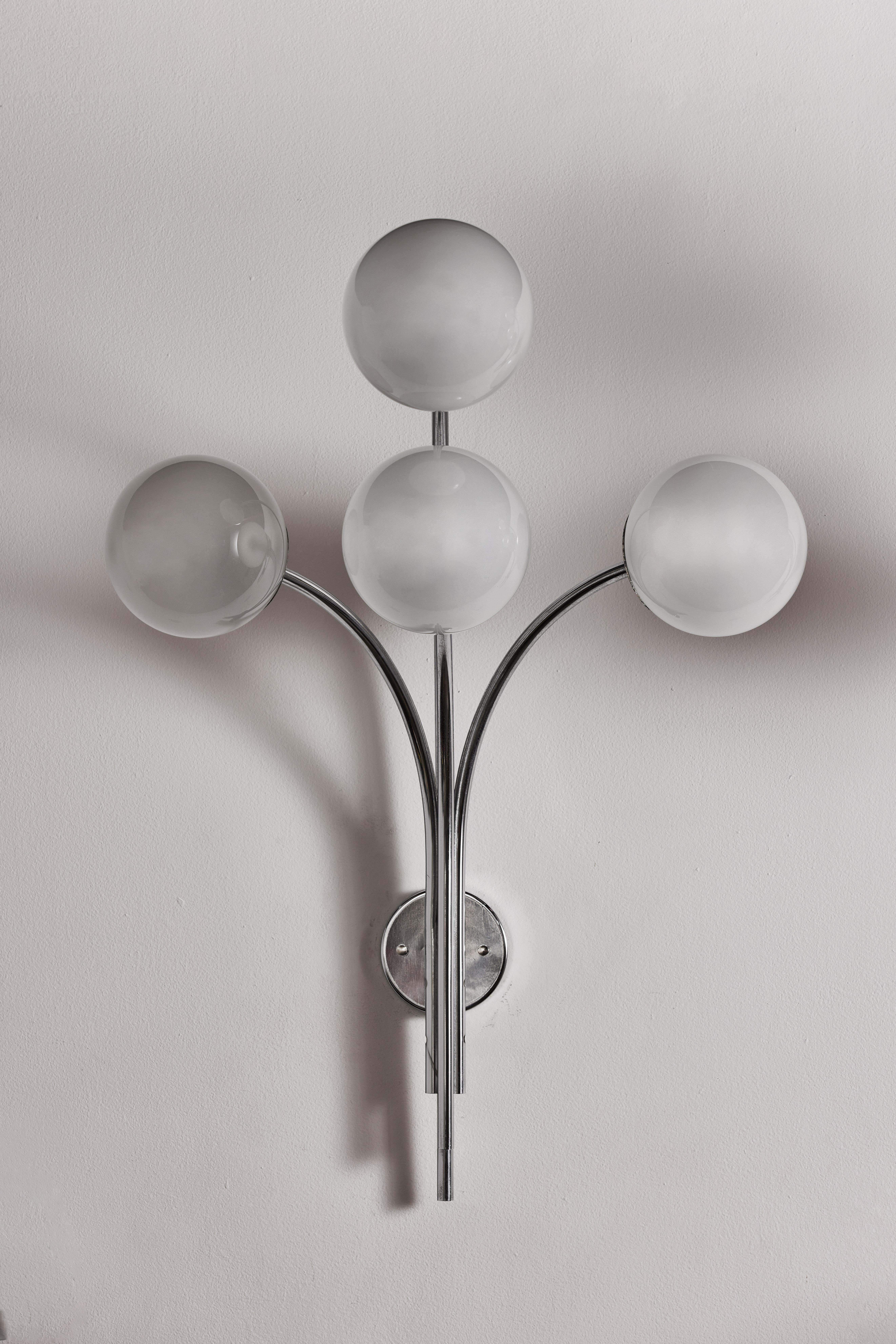 Pair of Model 257 Wall Lights by Sergio Asti for Arteluce For Sale 2