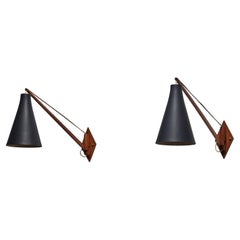 Pair of Wall Lights by Uno and Östen Kristiansson for Luxus
