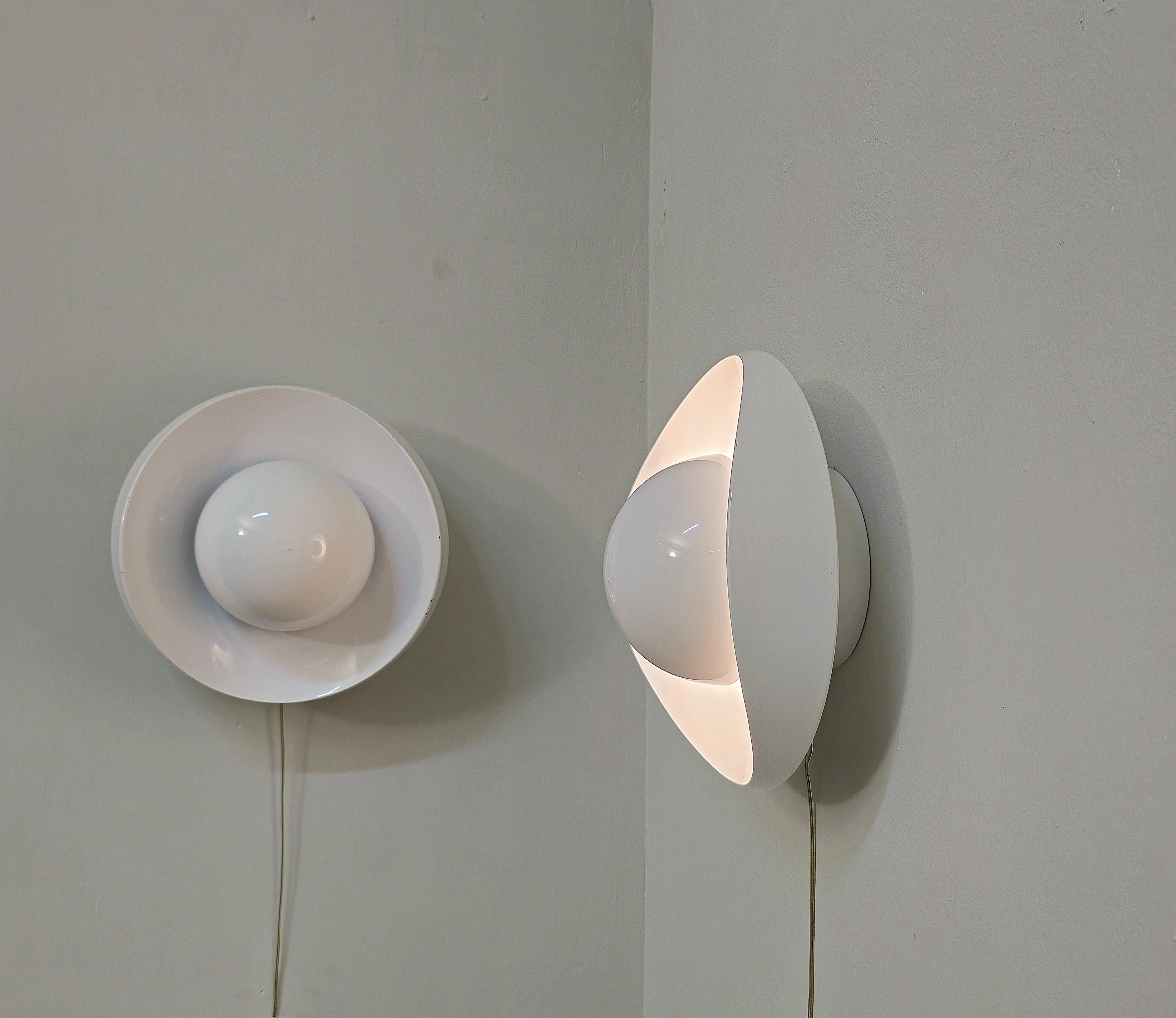 Paire de  Lights murales Gino Sarfatti Arteluce Midcentury Design  Italie années 1960 en vente 4