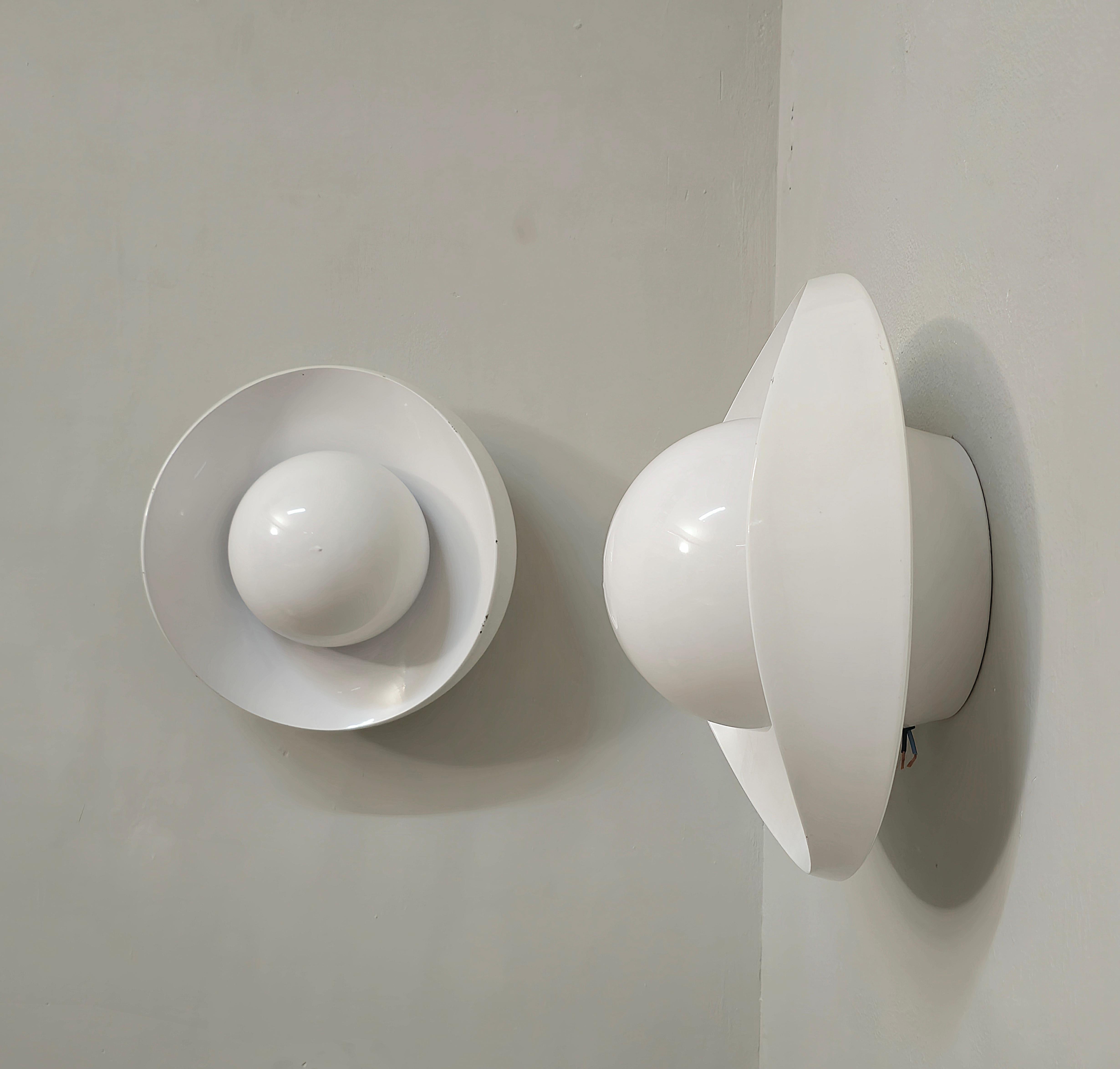 Paire de  Lights murales Gino Sarfatti Arteluce Midcentury Design  Italie années 1960 en vente 8