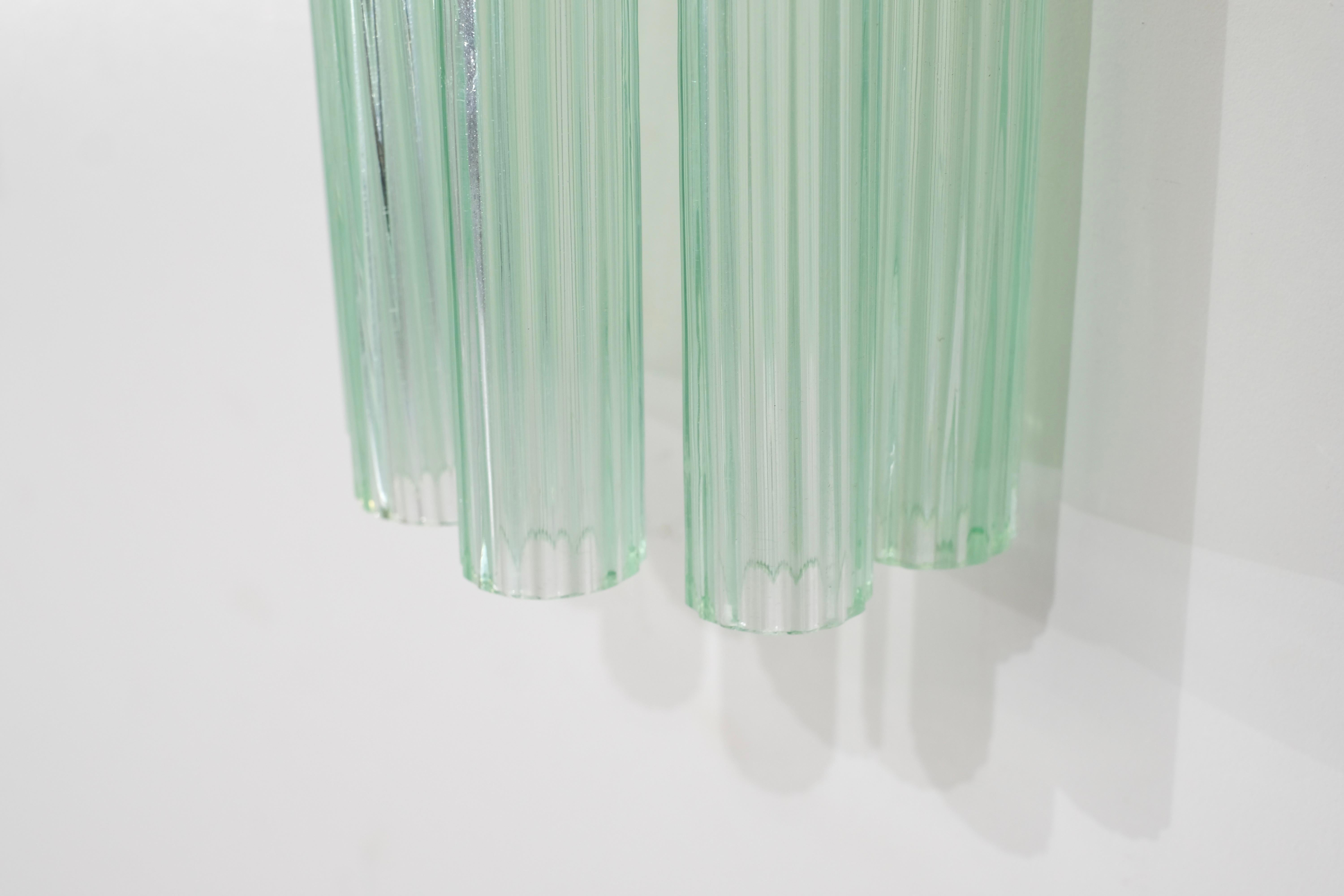 Paire d'appliques en verre de Murano, Italie, années 1960. en vente 9