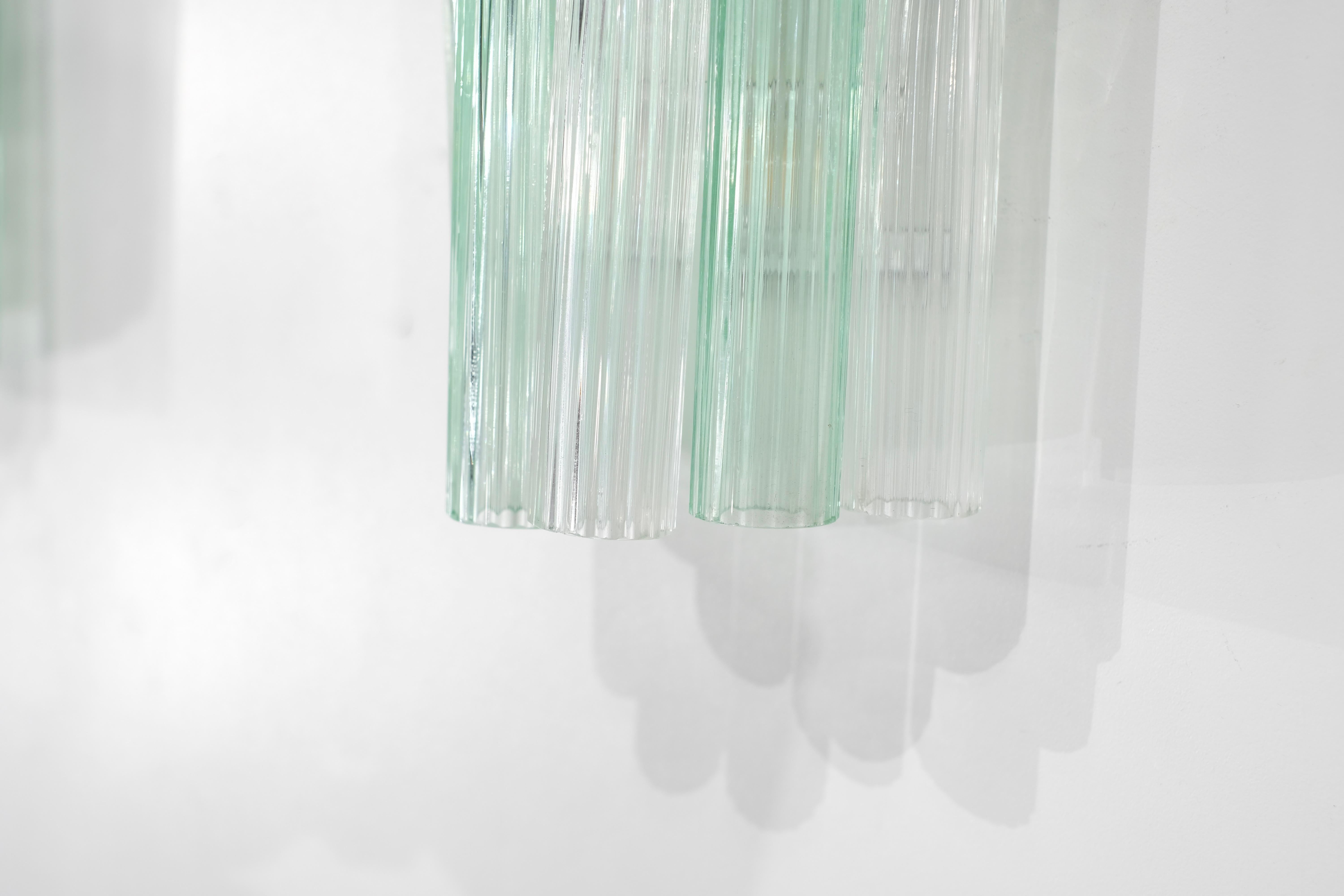 Paire d'appliques en verre de Murano, Italie, années 1960. en vente 3