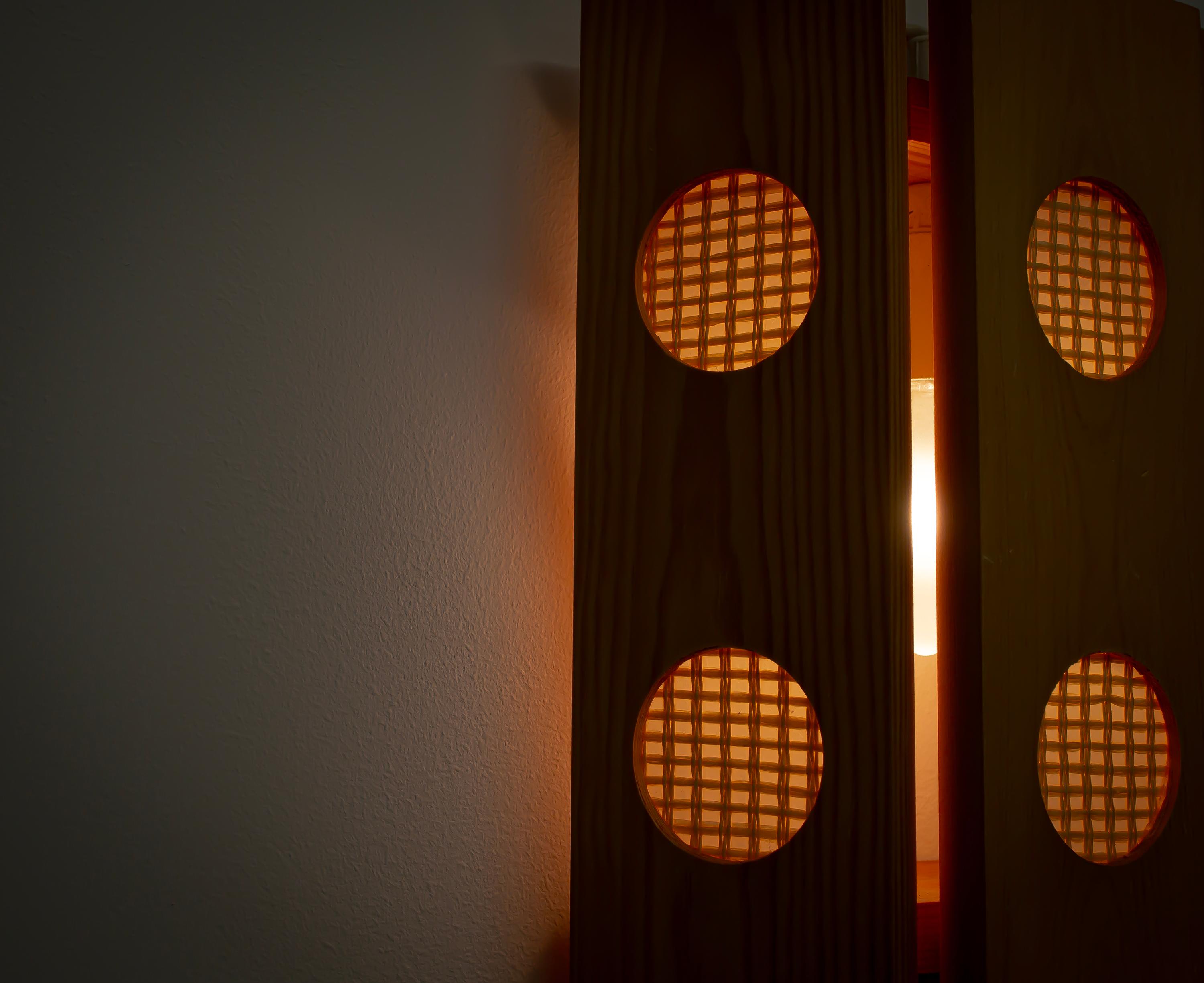 Pair of Wall Lights in Pine, Norway, 1960s For Sale 1