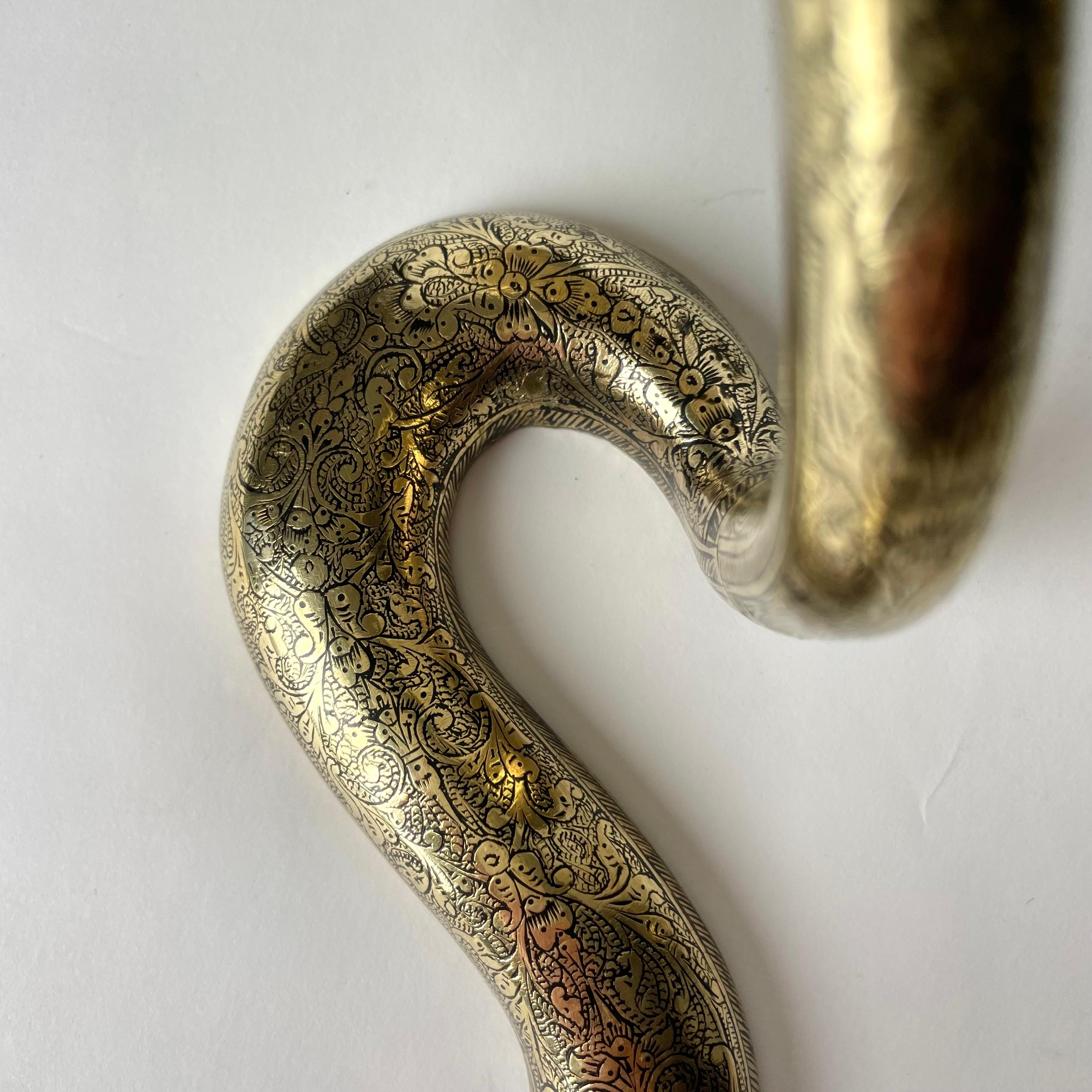 Pair of Wall Lights  in the Shape of a Cobra, Art Deco, 1920s-1930s For Sale 4