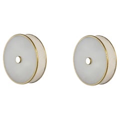 Coppia di lampade da parete, Maison Lunel, circa 1955