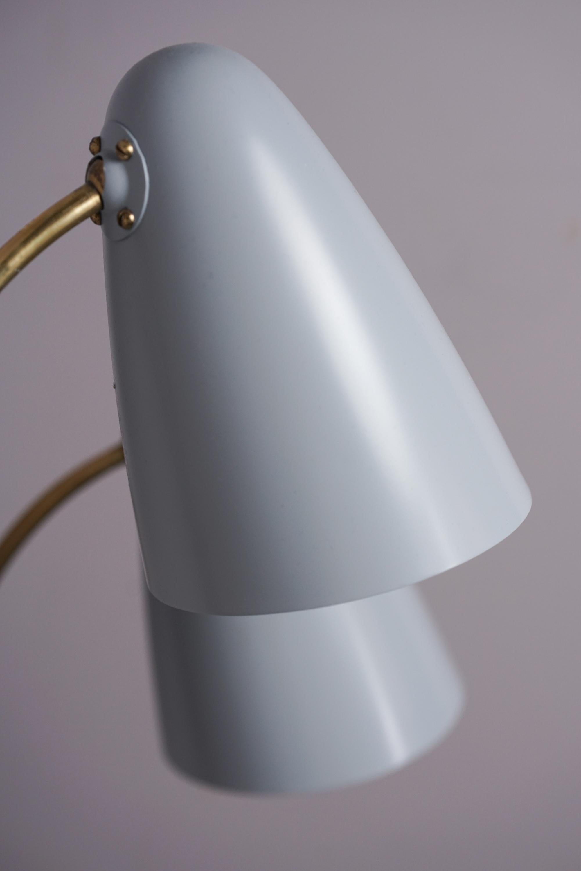 Scandinavian Modern Pair of Wall Lights Model 3054, Lisa Johansson-Pape, Stockmann-Orno, 1950s For Sale