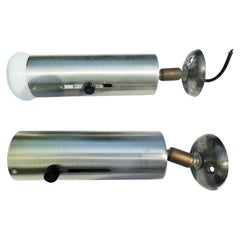 Pair of wall lights produced by La Palma. Stilnovo Arteluce style