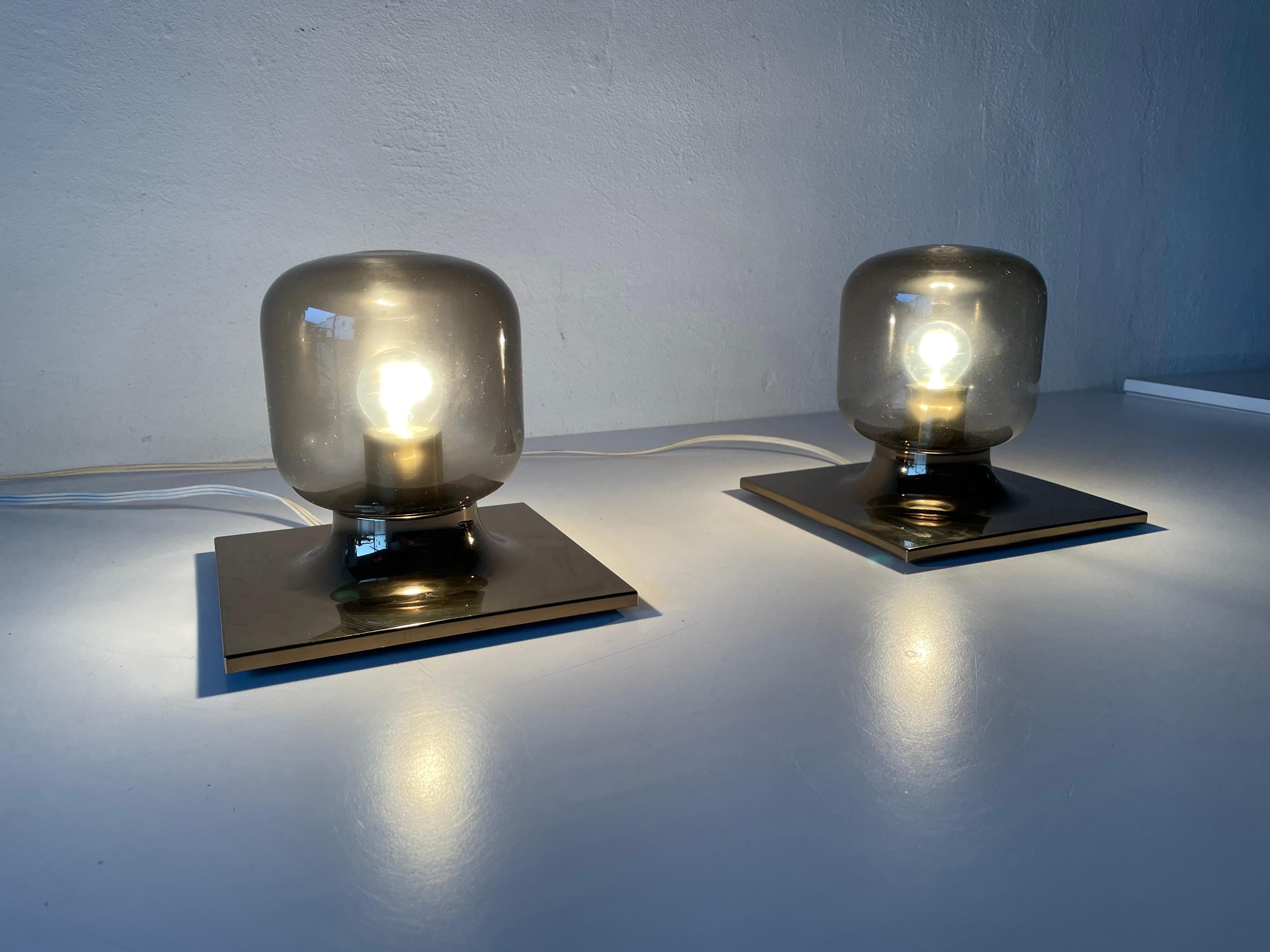 Pair of Wall or Ceiling Lamps by Motoko Ishii for Staff, 1960s, Germany 5