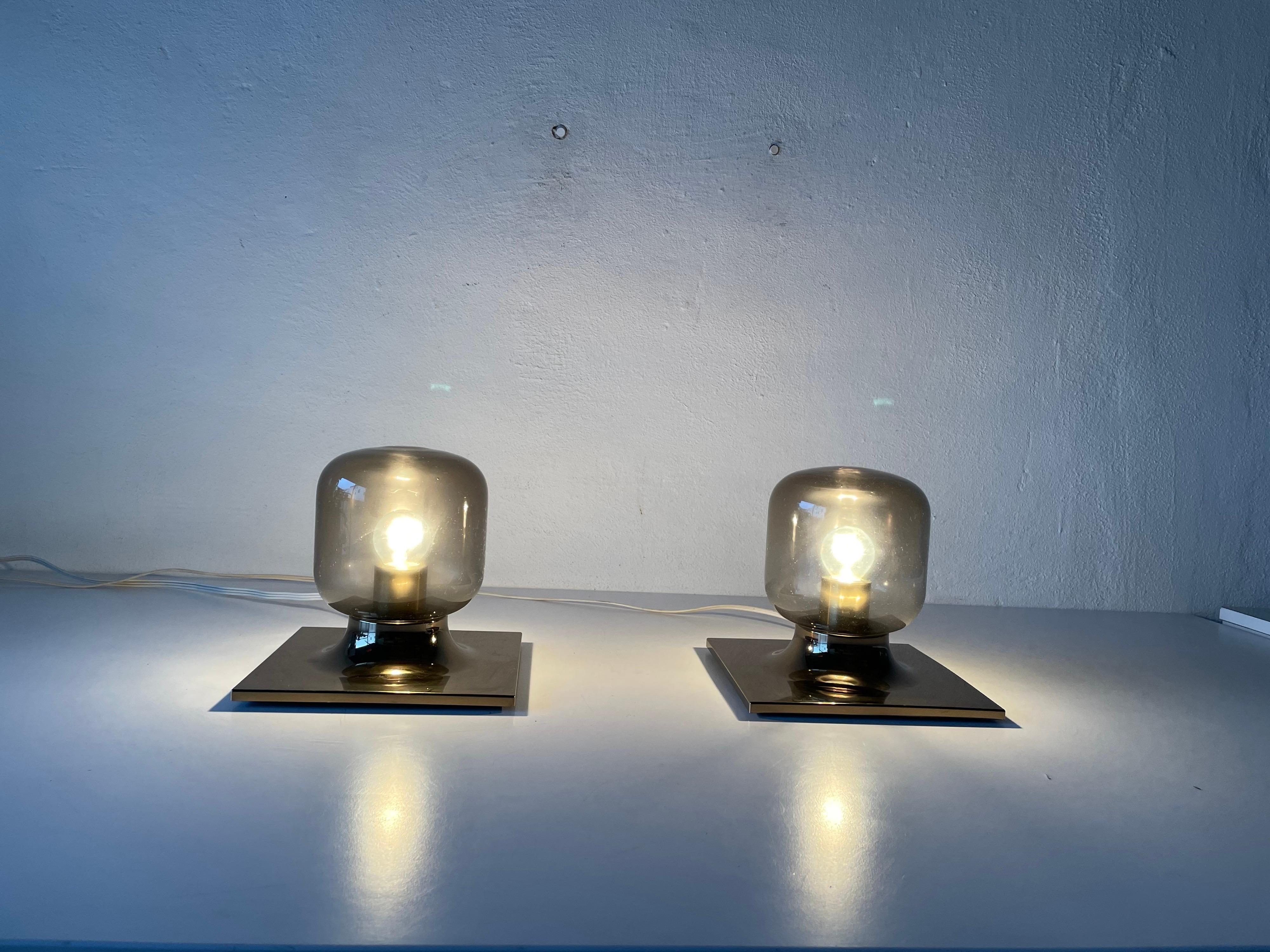 Pair of Wall or Ceiling Lamps by Motoko Ishii for Staff, 1960s, Germany 7