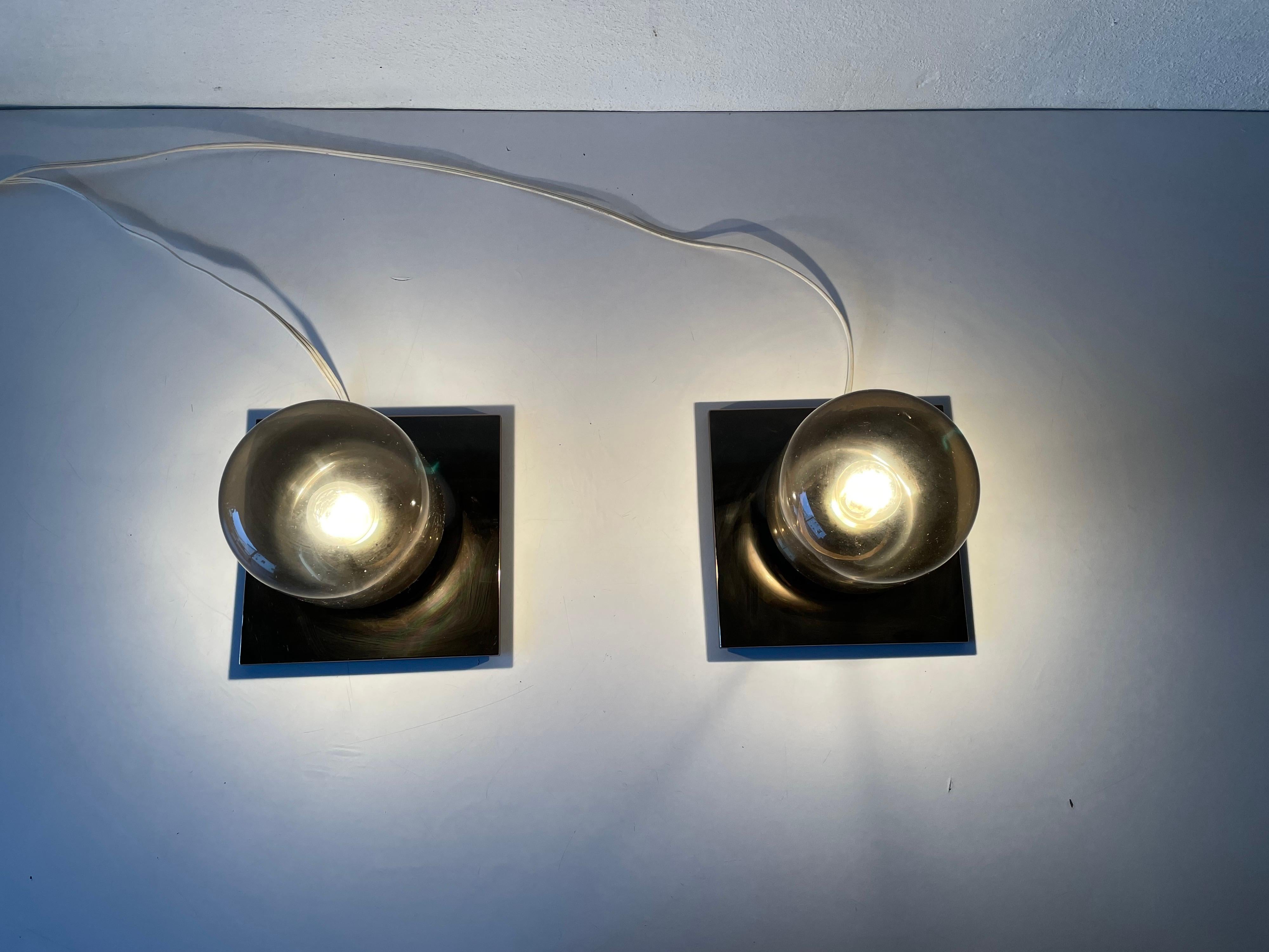Pair of Wall or Ceiling Lamps by Motoko Ishii for Staff, 1960s, Germany 9