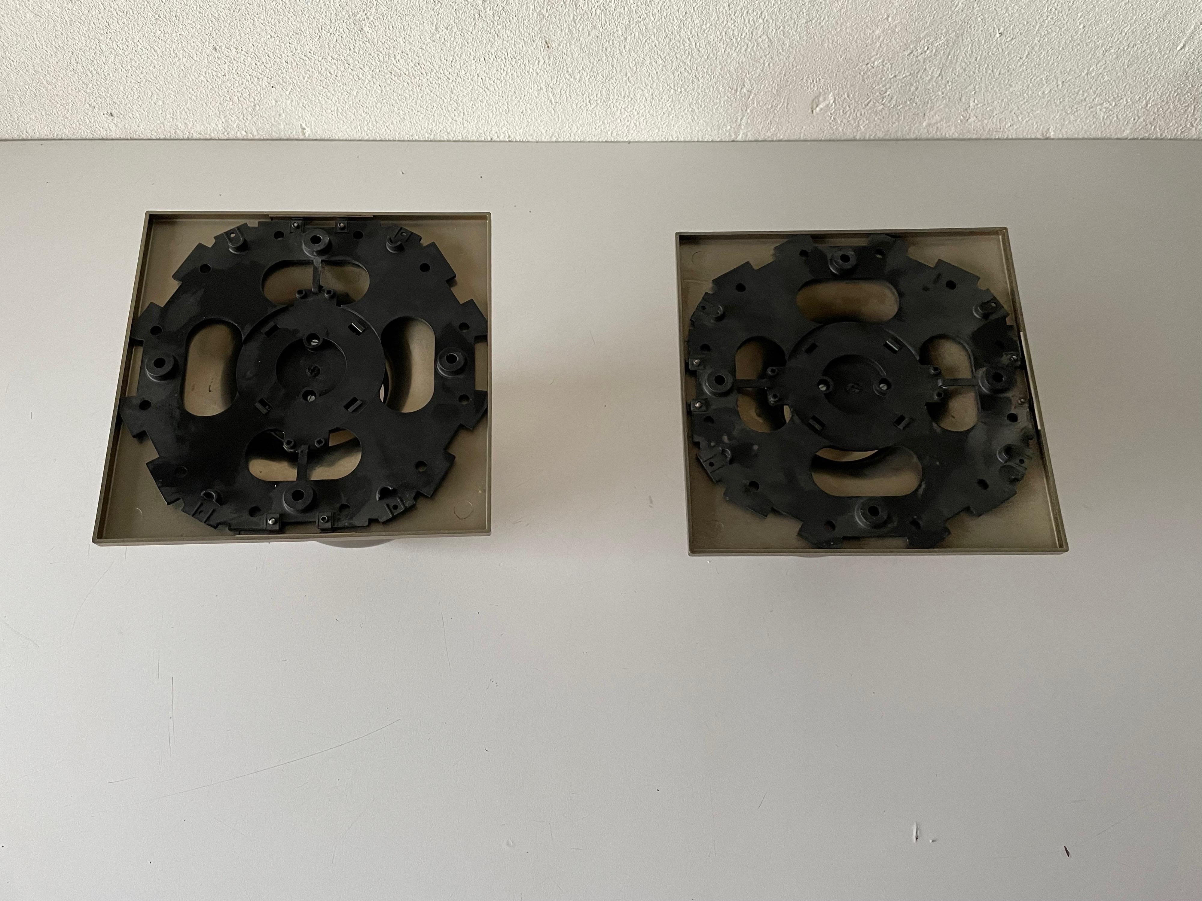 Pair of Wall or Ceiling Lamps by Motoko Ishii for Staff, 1960s, Germany 12