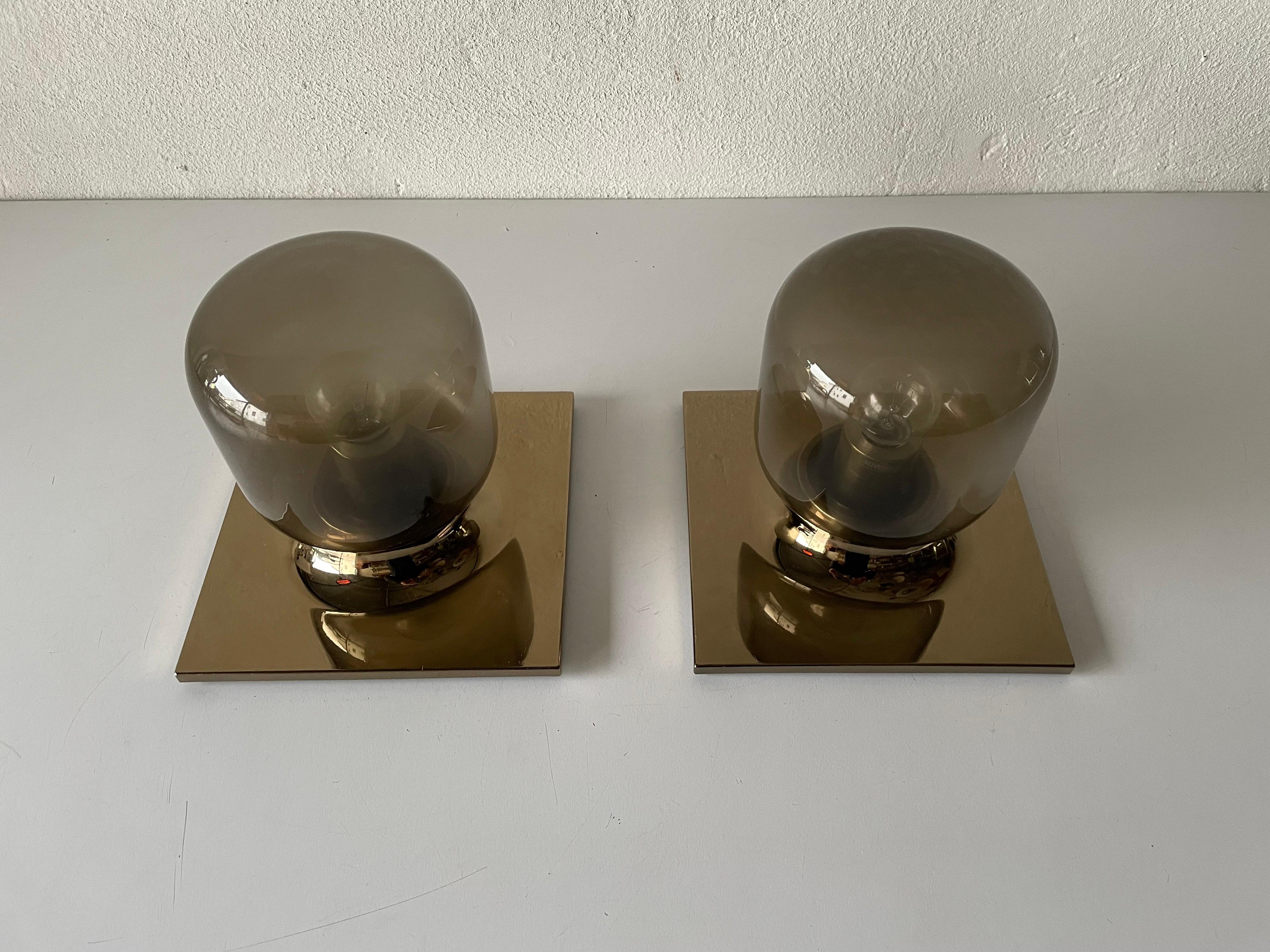 Pair of Wall or Ceiling Lamps by Motoko Ishii for Staff, 1960s, Germany In Good Condition In Hagenbach, DE
