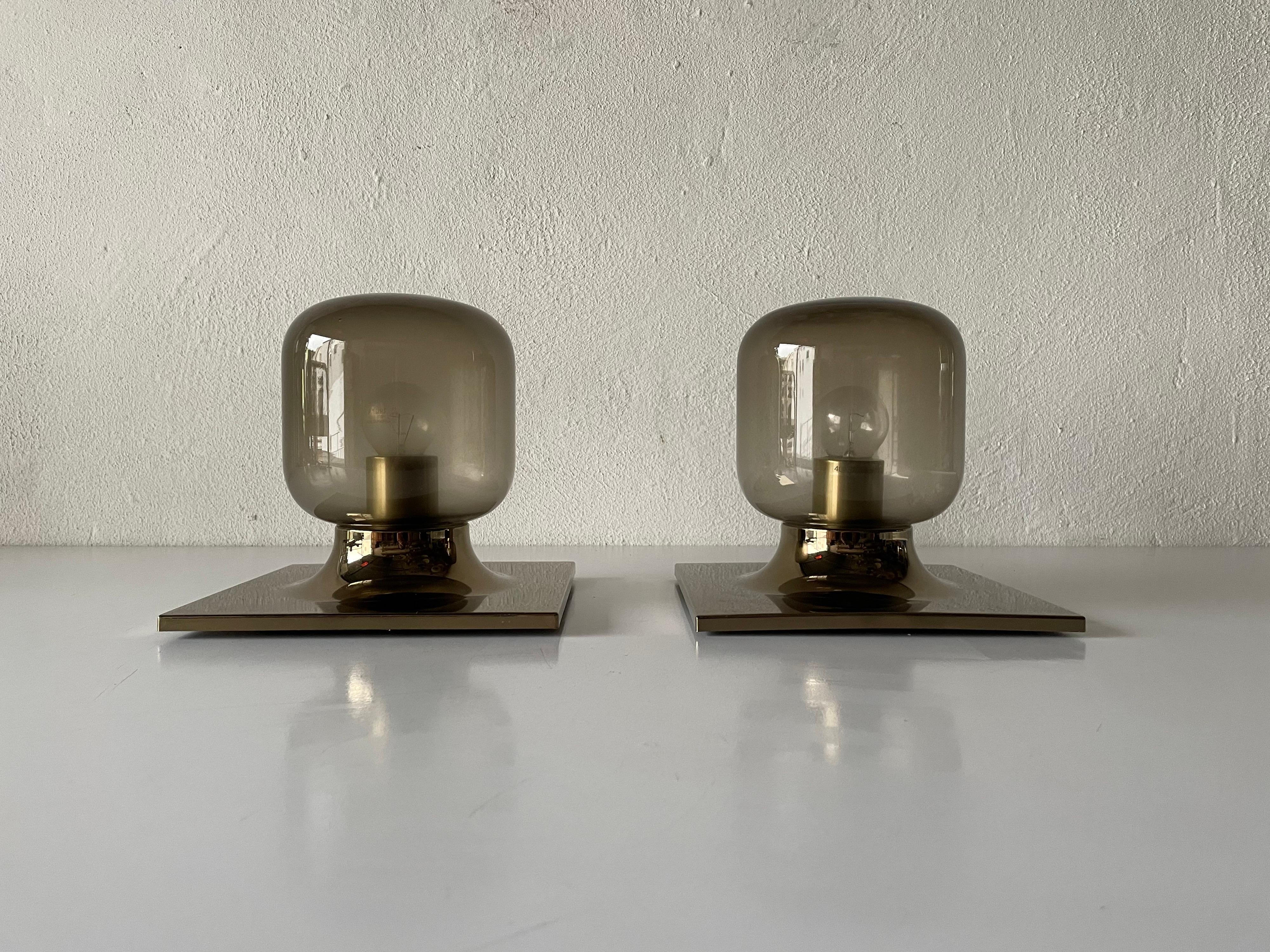 Mid-20th Century Pair of Wall or Ceiling Lamps by Motoko Ishii for Staff, 1960s, Germany