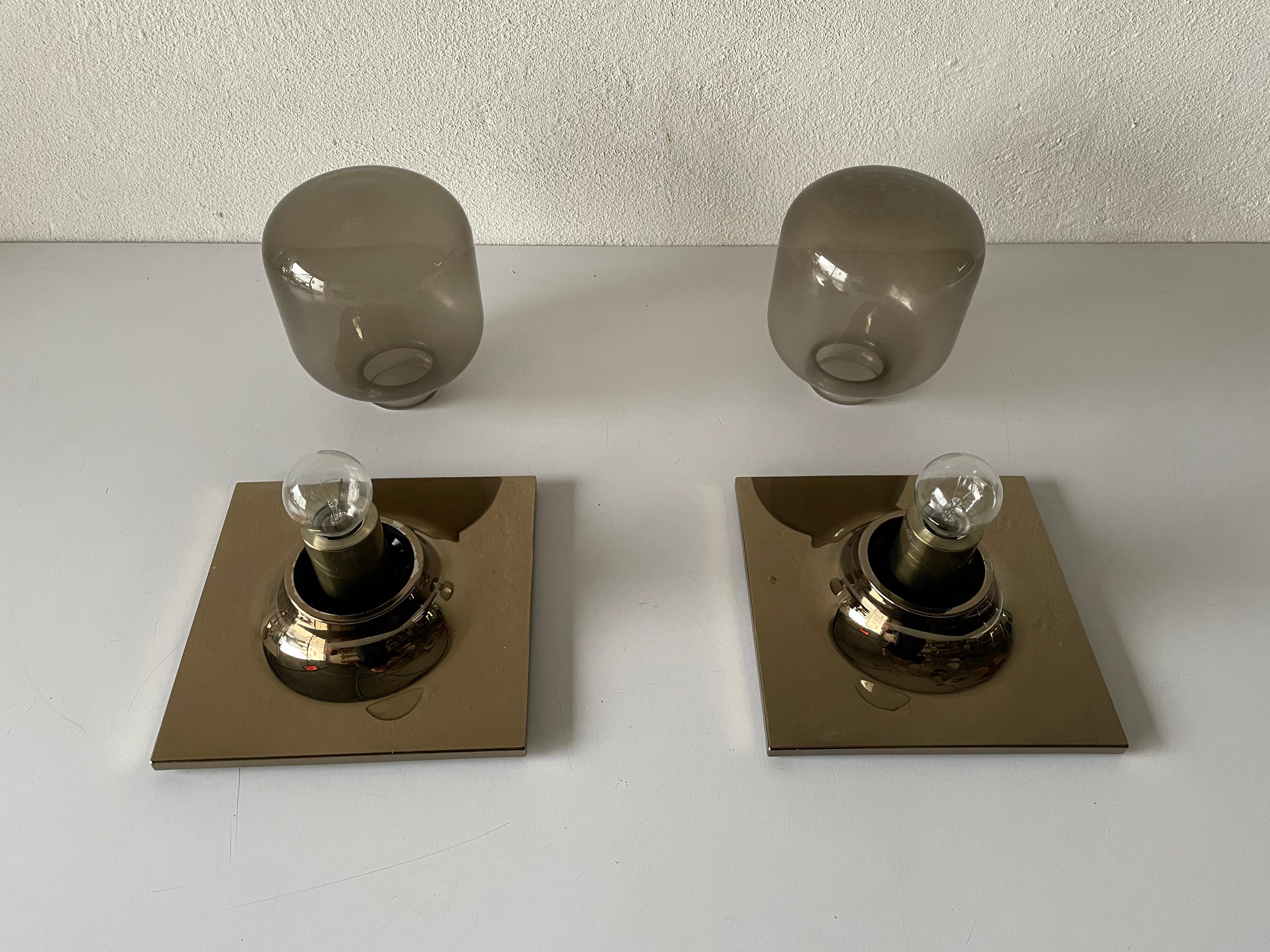 Pair of Wall or Ceiling Lamps by Motoko Ishii for Staff, 1960s, Germany 2