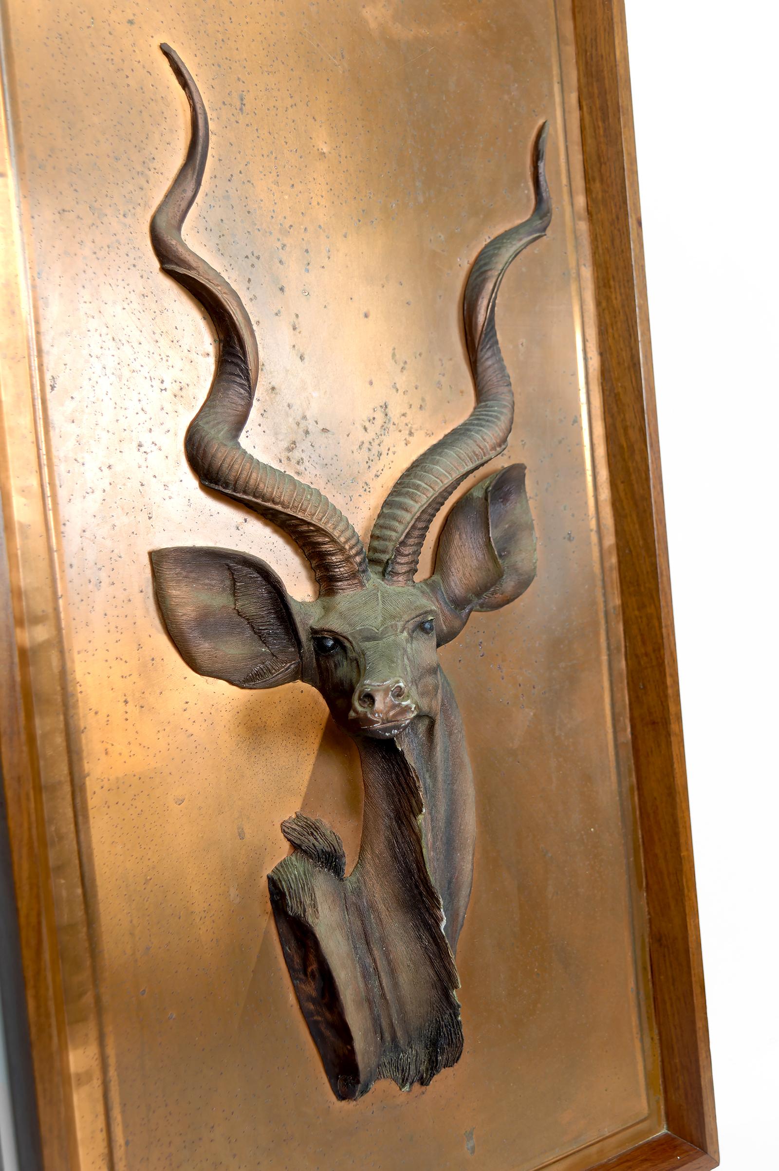 Paar Wandpaneele, Antilopen, Michele Original & Space Age Products, Rhodesien (Ende des 20. Jahrhunderts) im Angebot