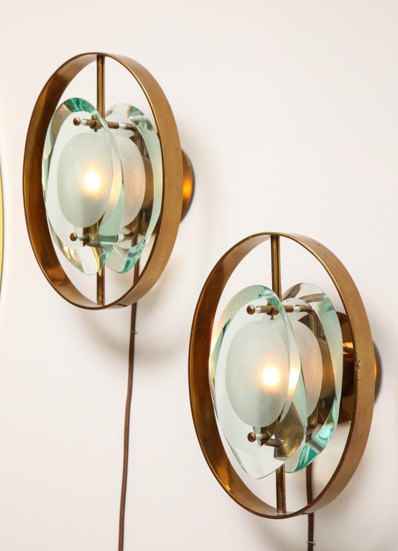 Brass Max Ingrand Wall Sconces